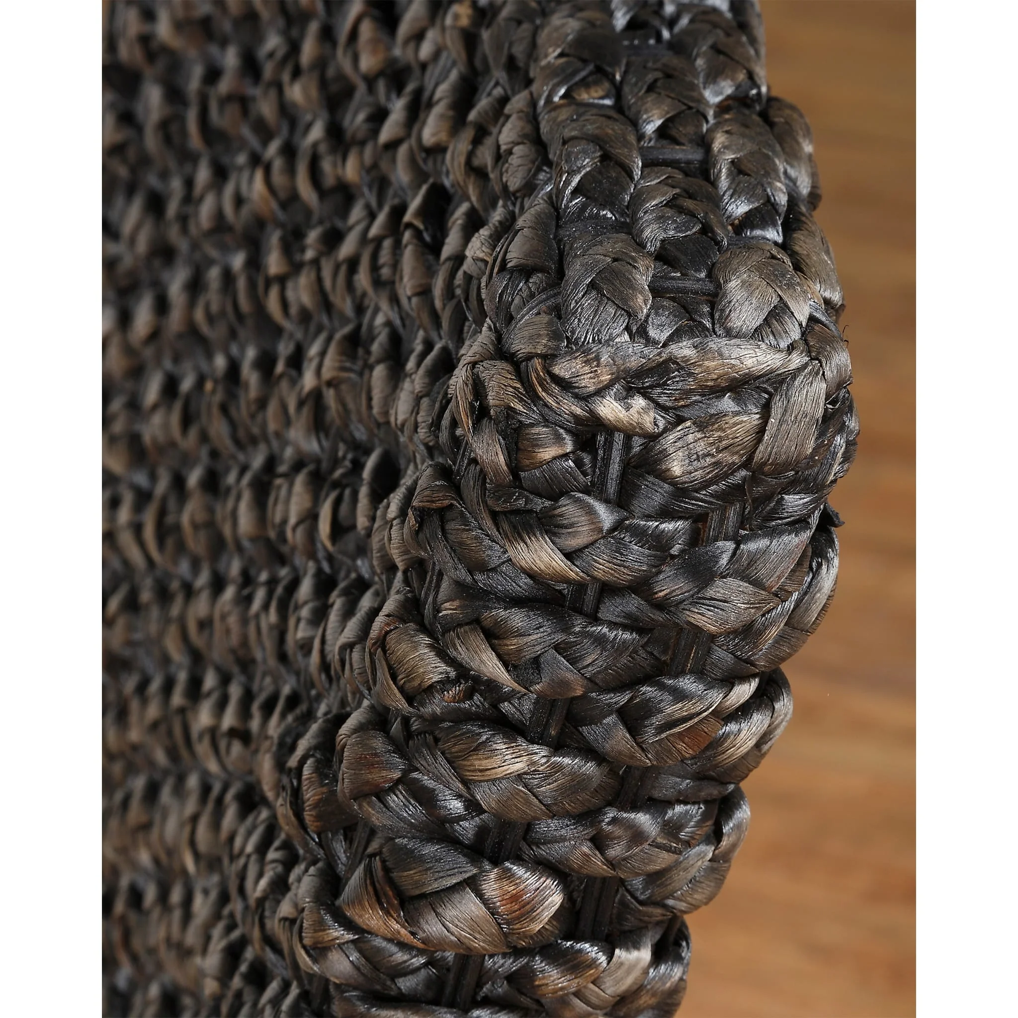Meadow Wicker Dining Chair in Brick Brown - Image 4