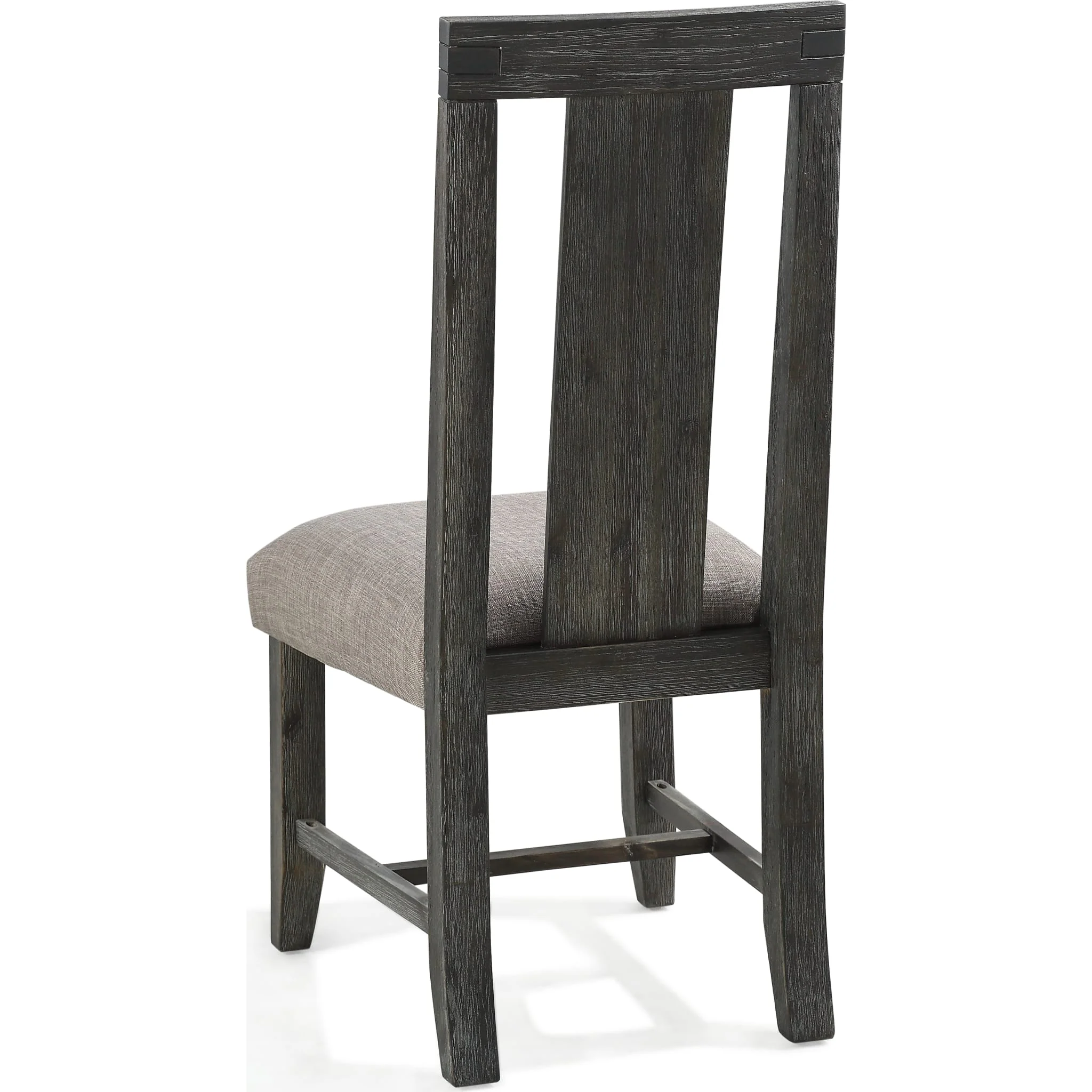 Meadow Solid Wood Uphostered Panel-Back Chair - Image 8
