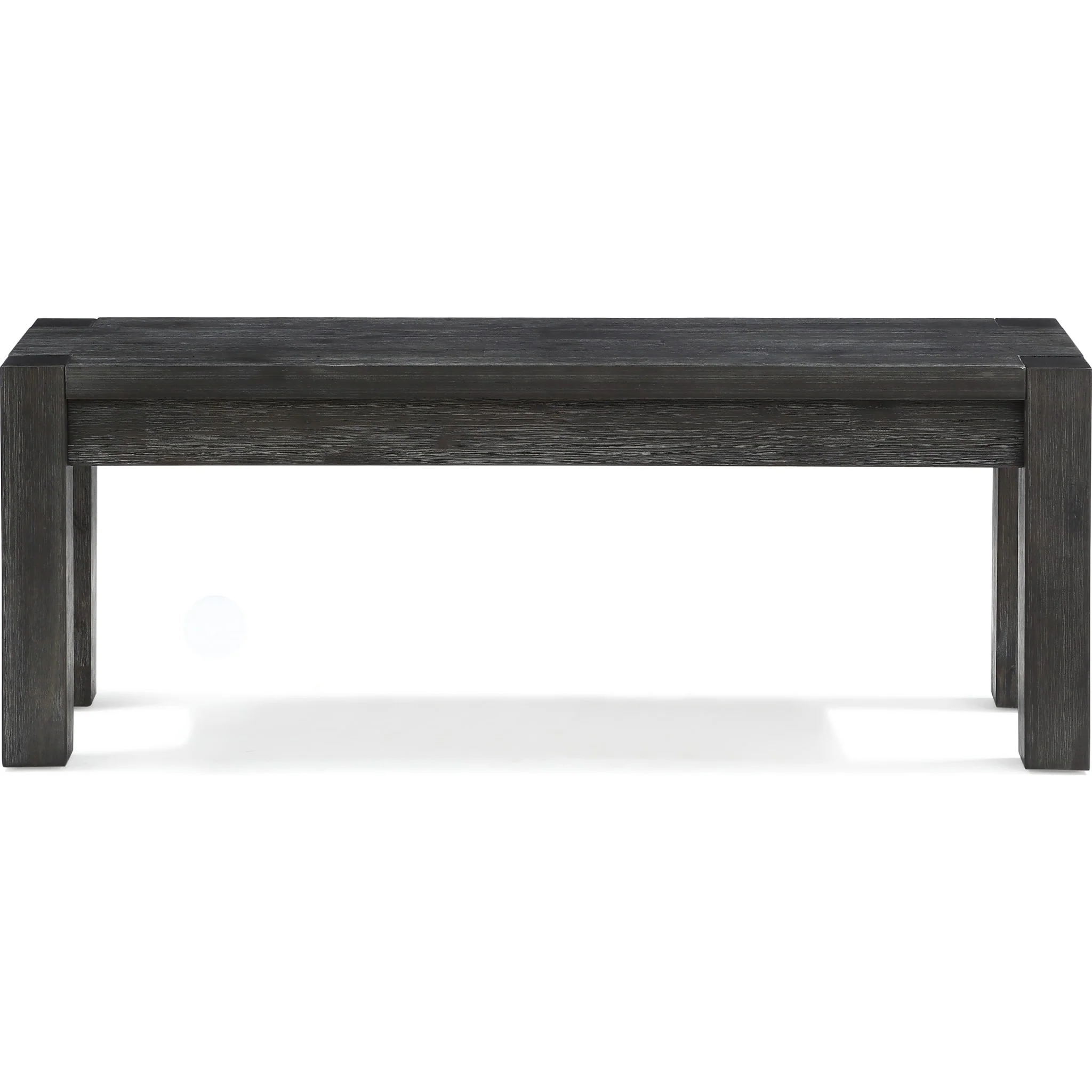 Meadow Solid Wood Bench in Graphite - Image 4