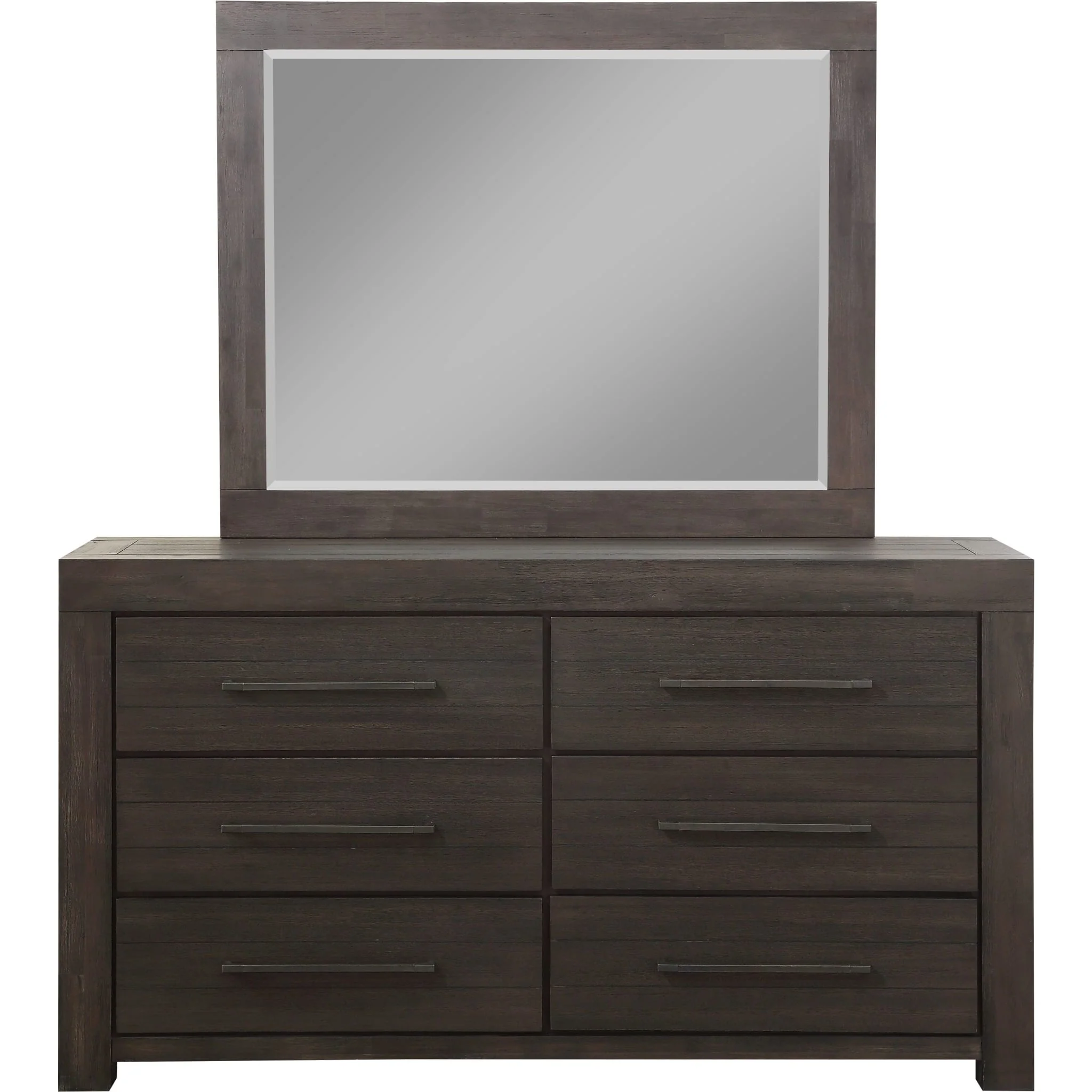 Heath Six Drawer Dresser in Basalt Grey (2024) - Image 3