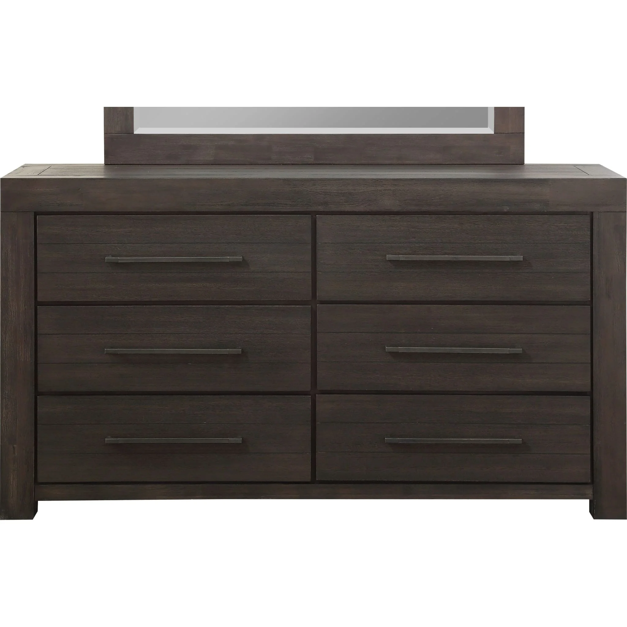 Heath Six Drawer Dresser in Basalt Grey (2024) - Image 4