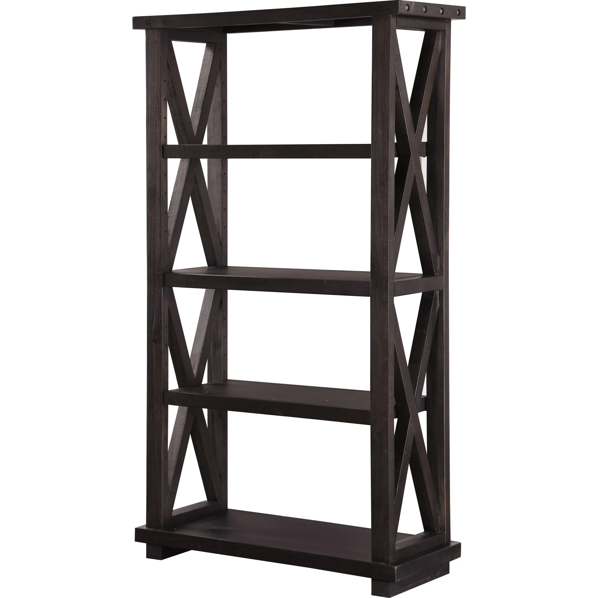 Yosemite Solid Wood Bookcase in Cafe - Image 3