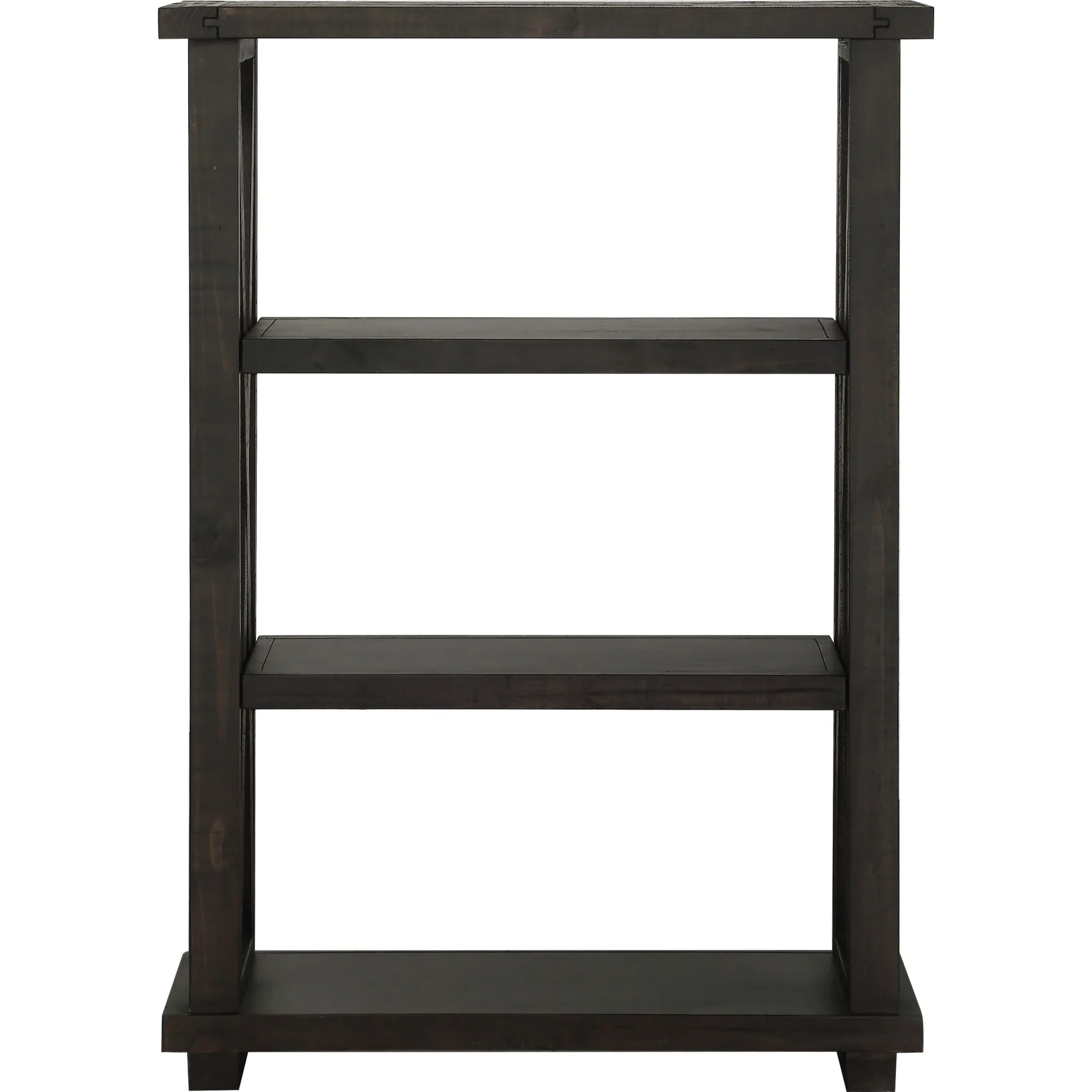 Yosemite Solid Wood 54x39 inch Bookshelf in Cafe - Image 4