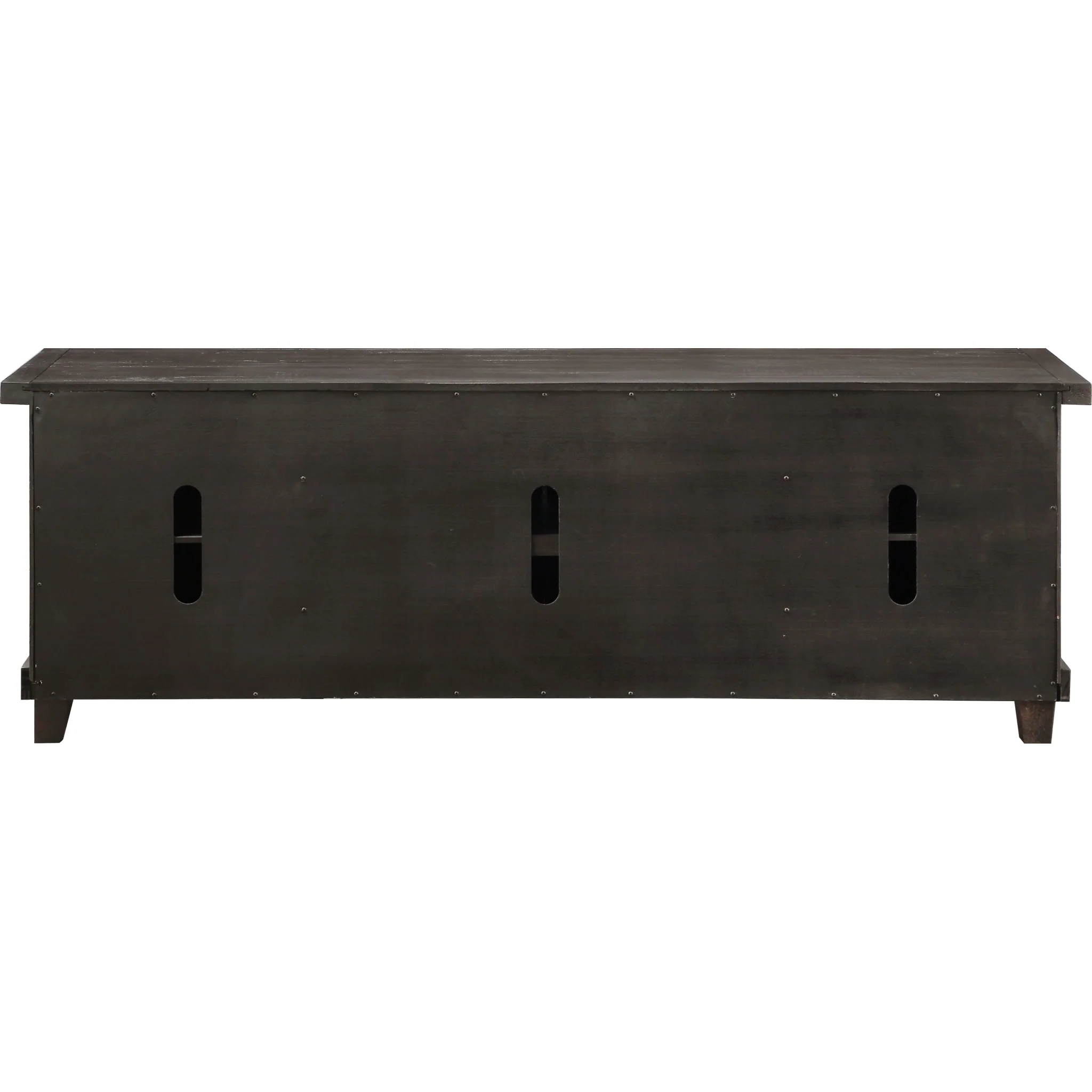 Yosemite Solid Wood Four Door Media Console in Cafe - Image 6