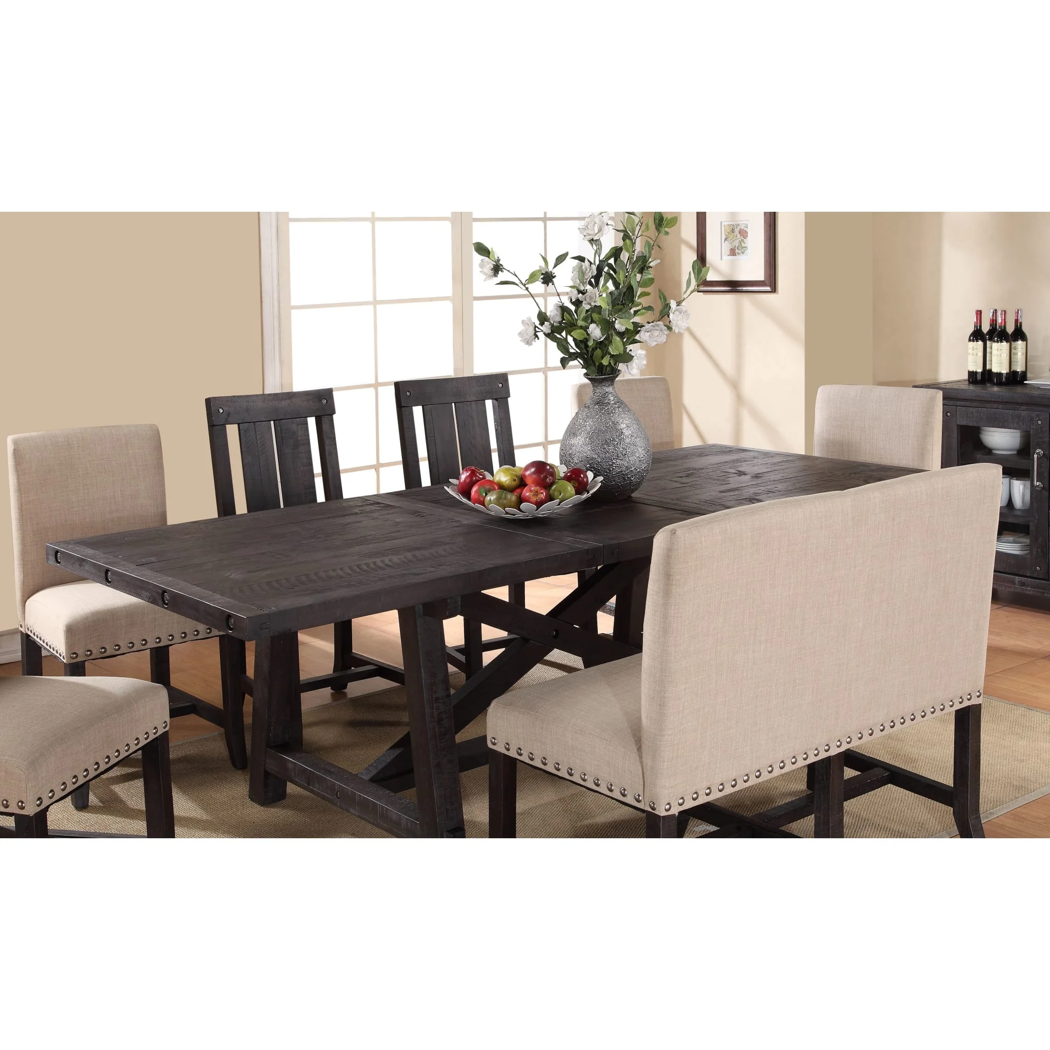 Yosemite Solid Wood Rectangular Extension Table - Image 3