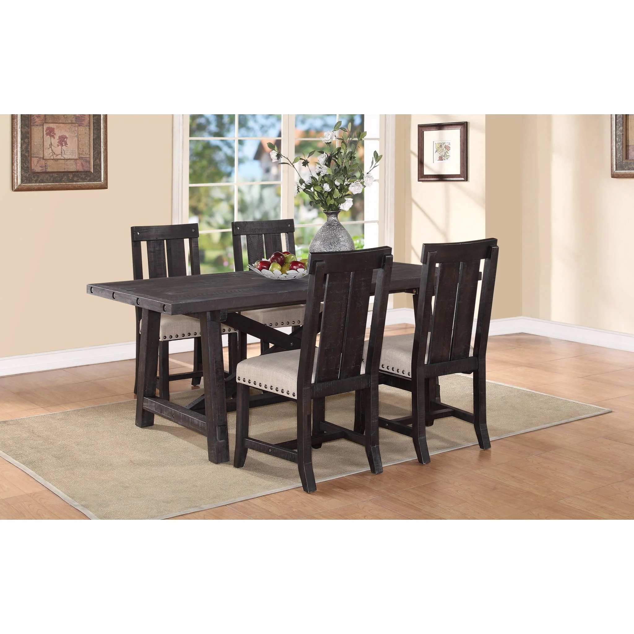 Yosemite Solid Wood Rectangular Extension Table - Image 6