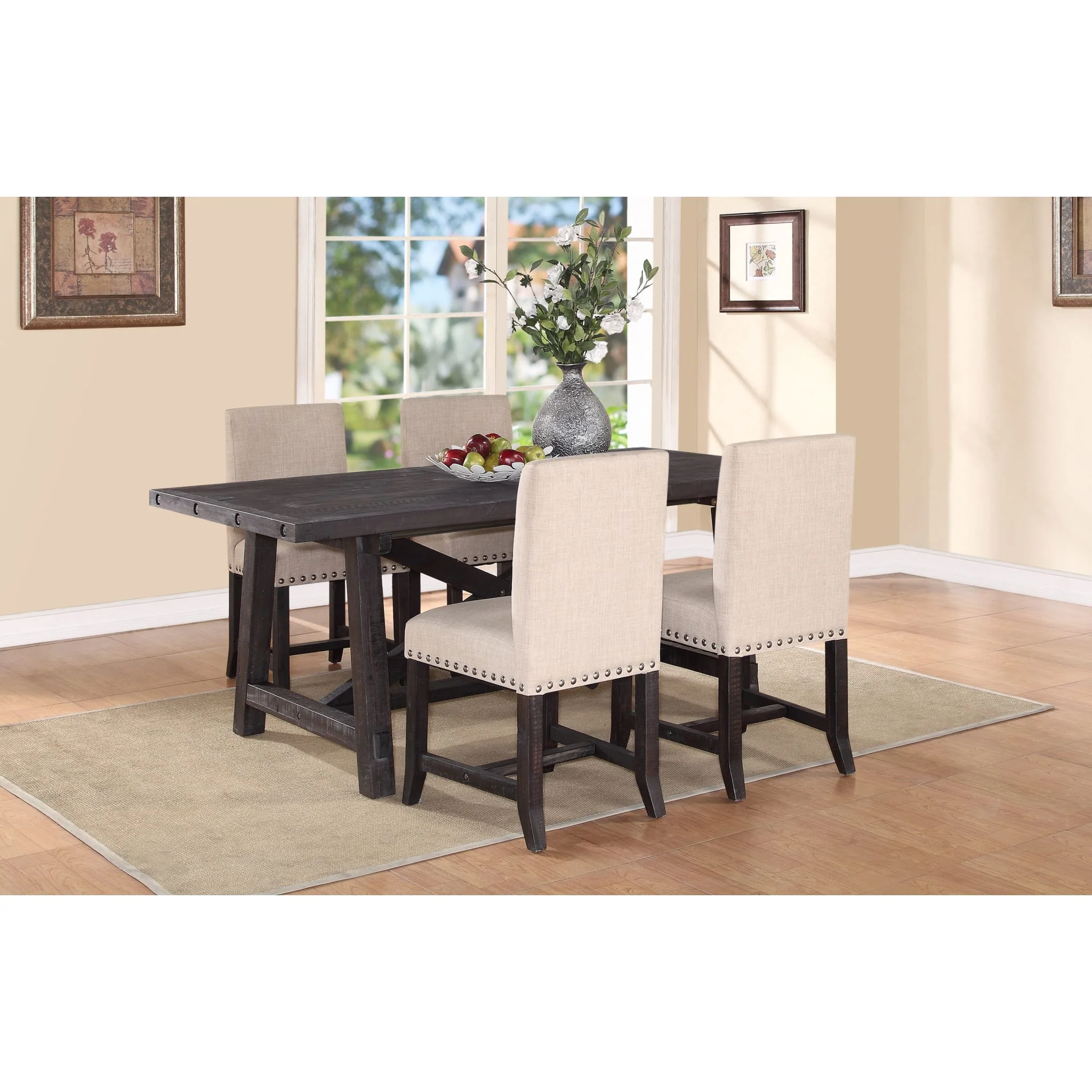 Yosemite Solid Wood Rectangular Extension Table - Image 8