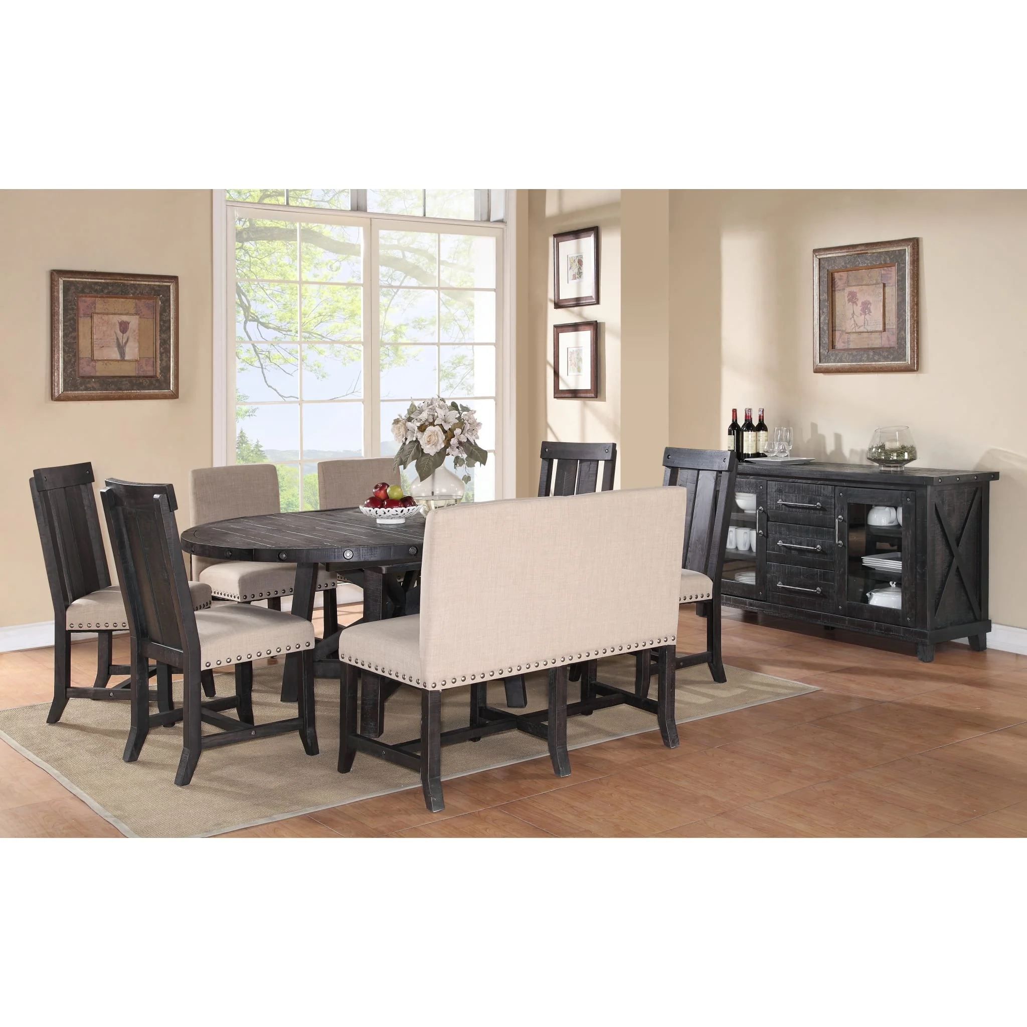 Yosemite Solid Wood Round Extension Table - Image 10