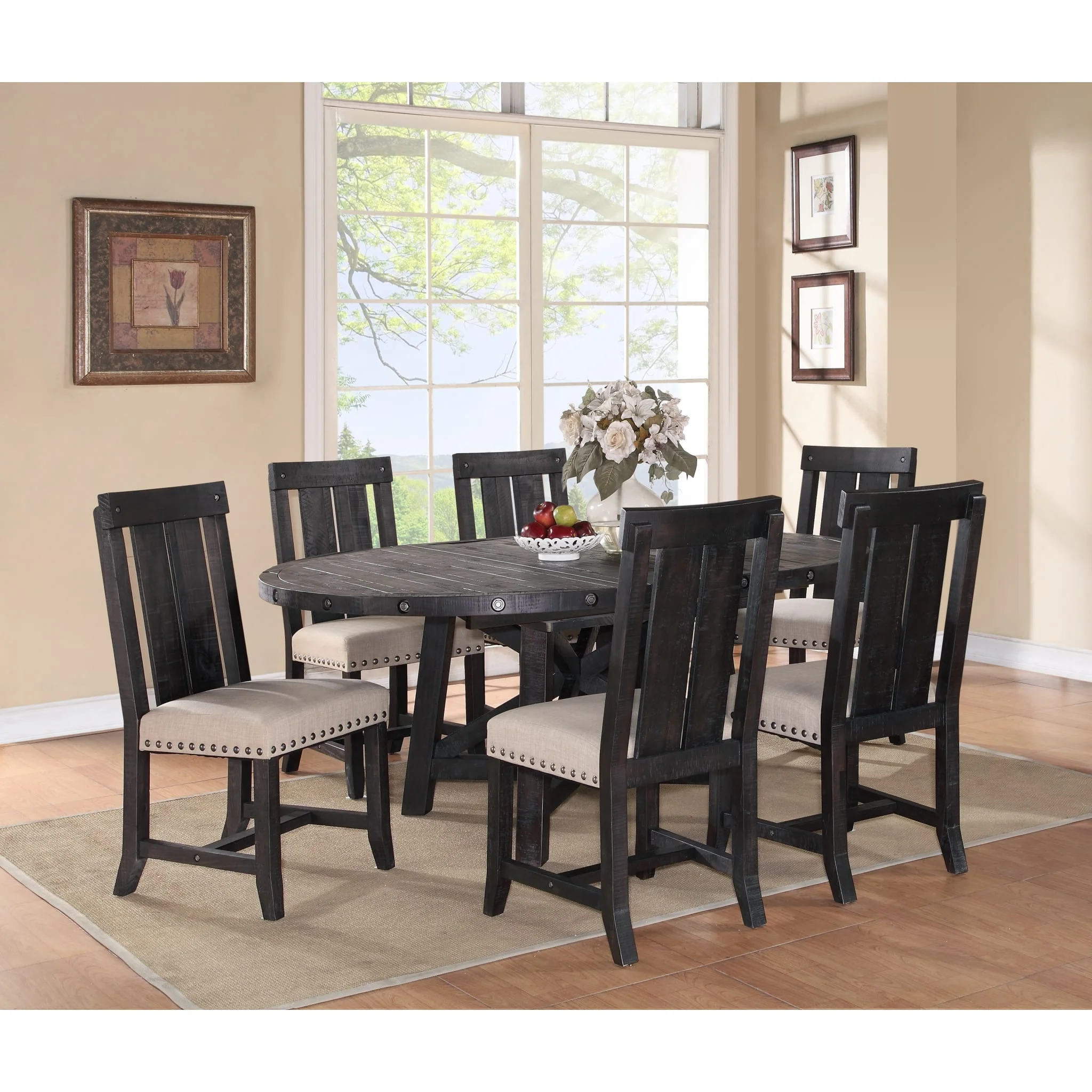 Yosemite Solid Wood Round Extension Table - Image 13