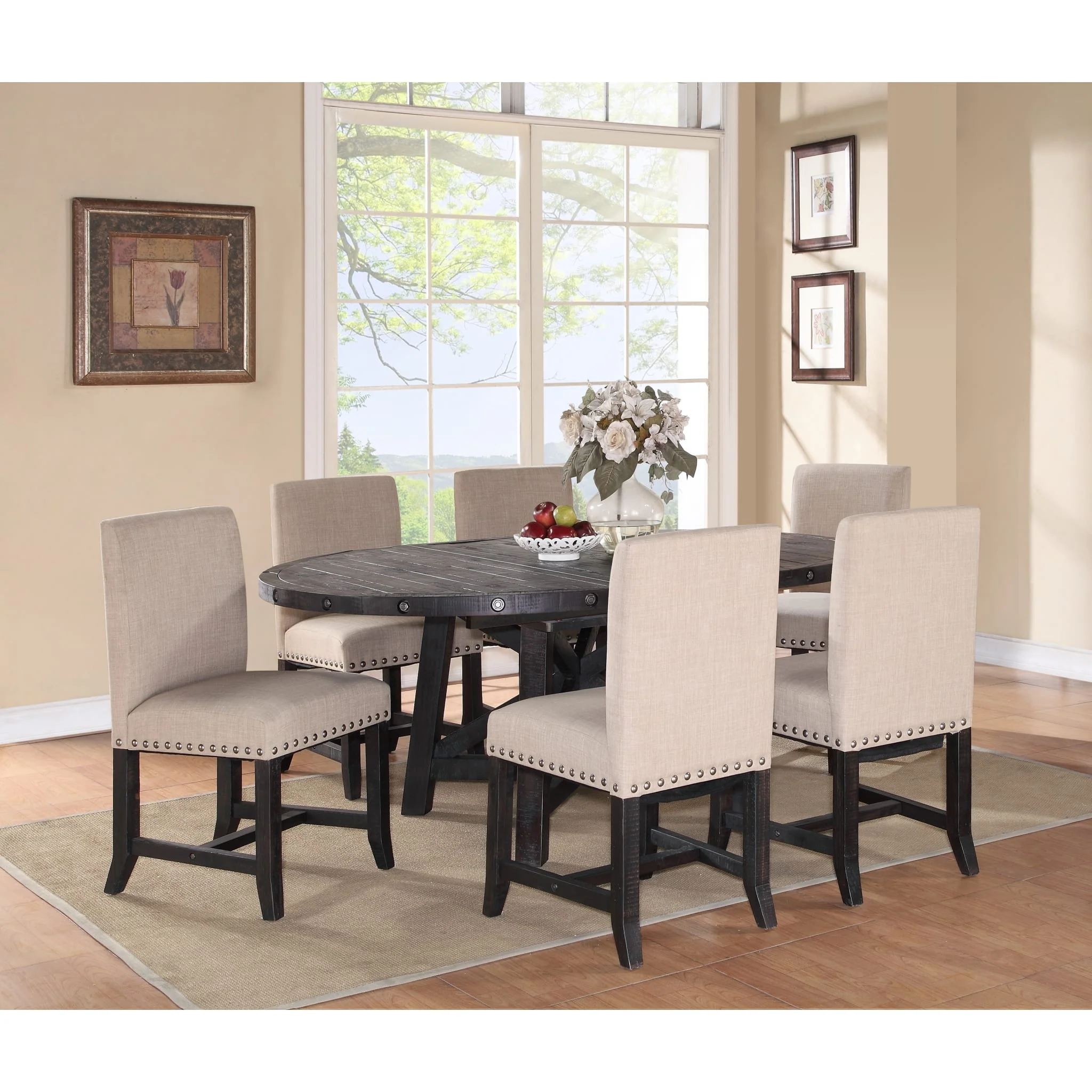 Yosemite Solid Wood Round Extension Table - Image 14