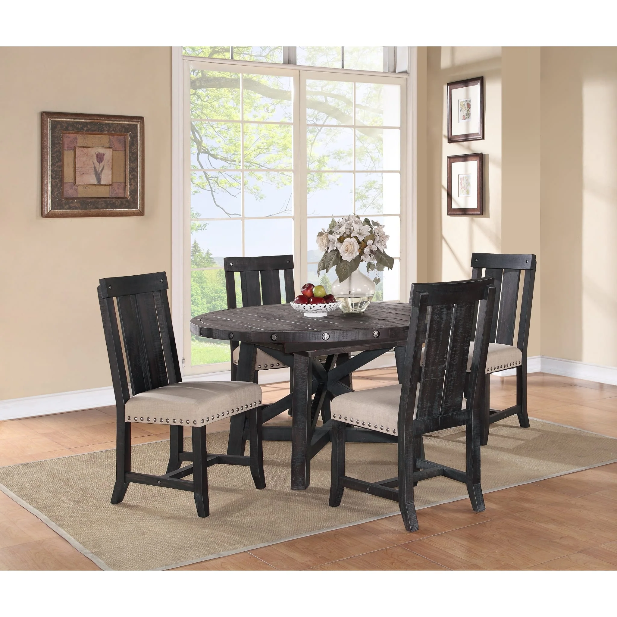 Yosemite Solid Wood Round Extension Table - Image 3
