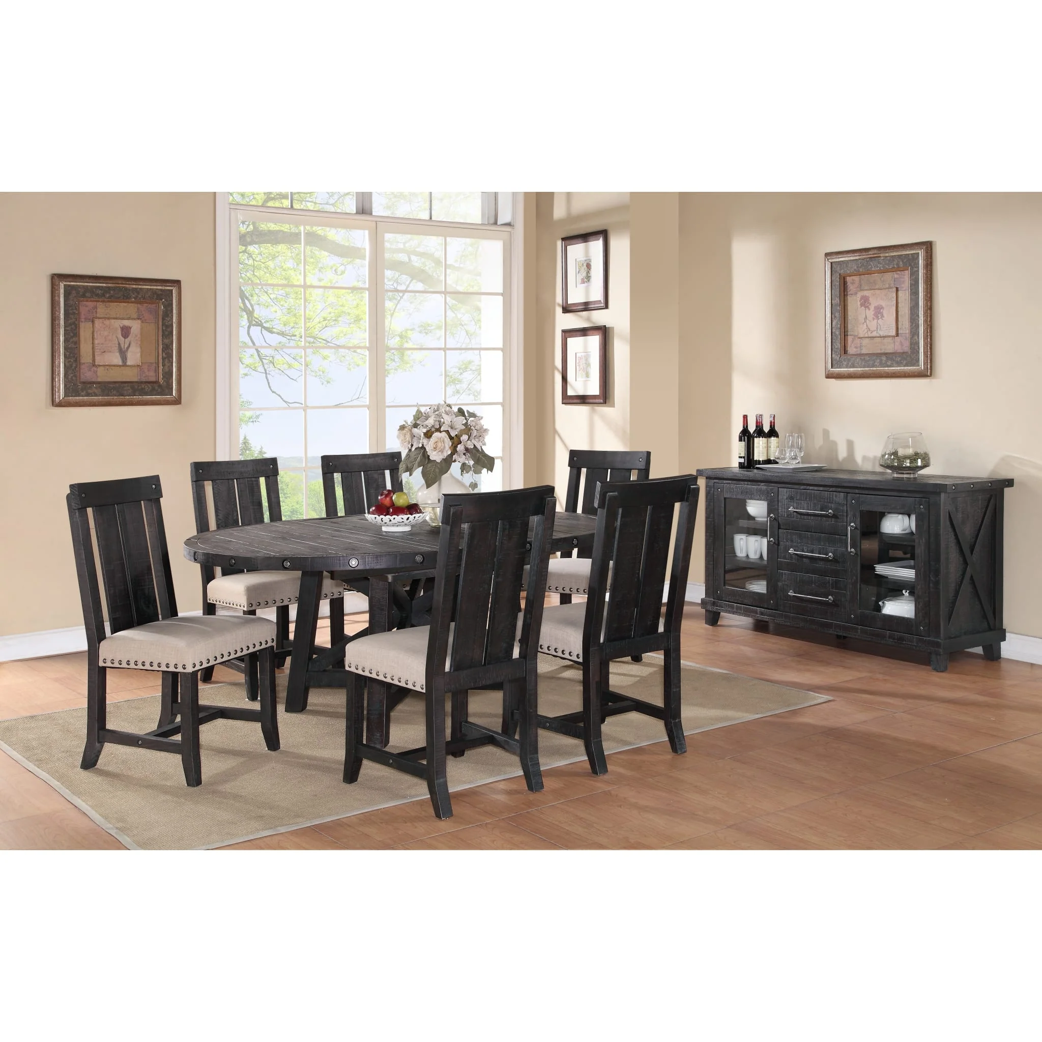 Yosemite Solid Wood Round Extension Table - Image 5
