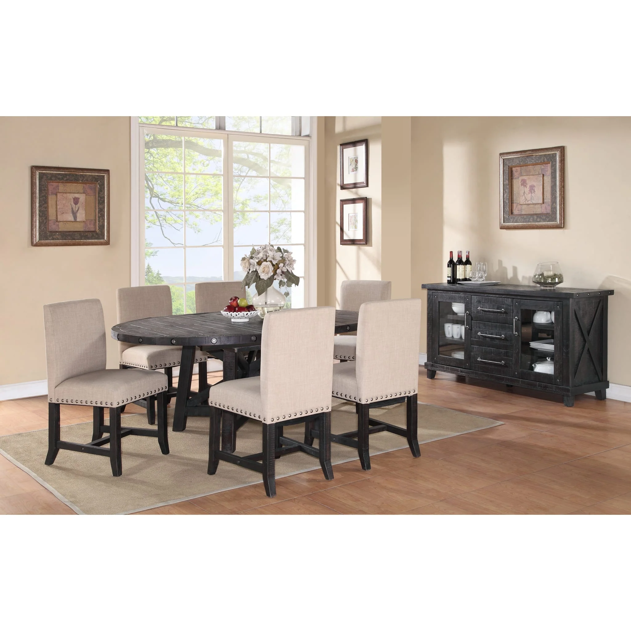 Yosemite Solid Wood Round Extension Table - Image 6