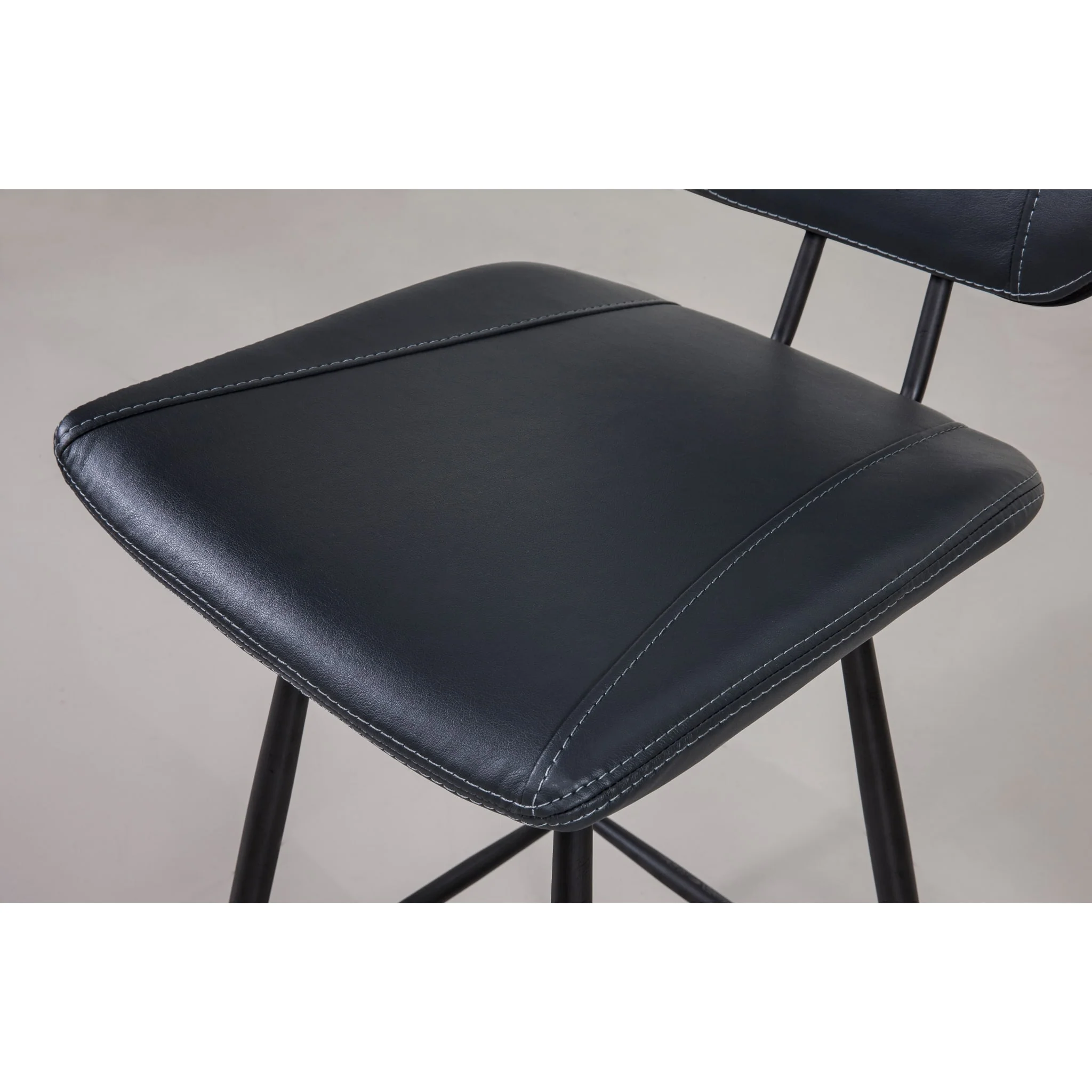 Vinson Modern Swivel Bar Stool in Cobalt - Image 5