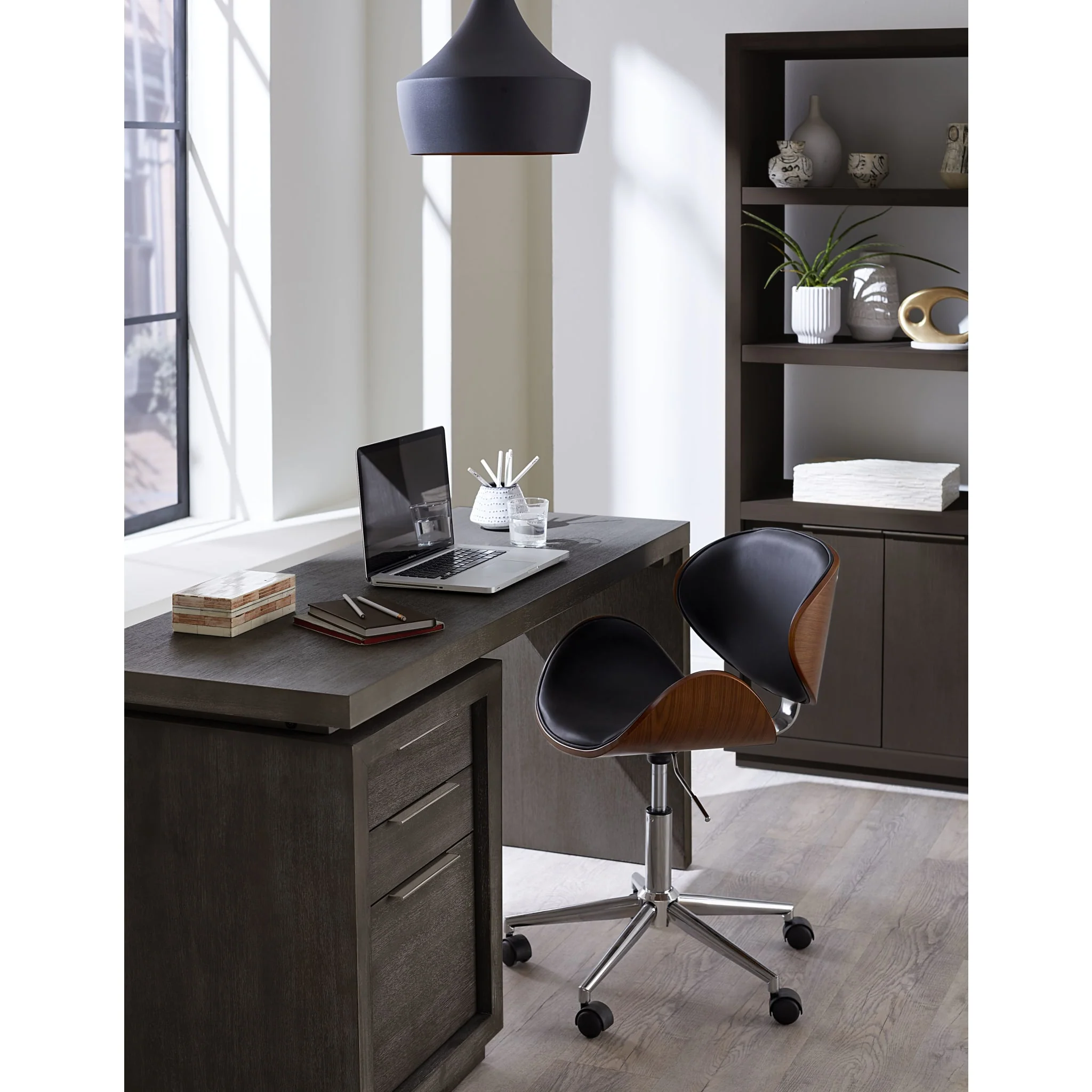 Oxford Bookshelf in Basalt Grey - Image 3