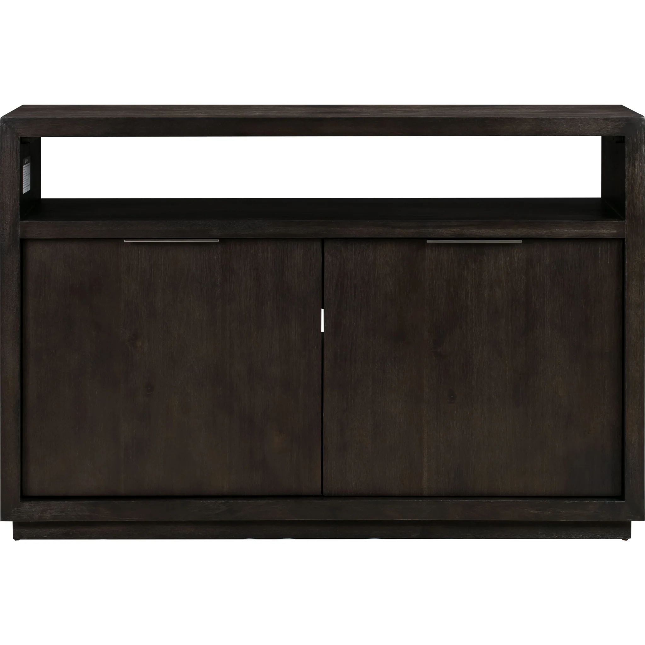 Oxford Solid Wood 54 inch Media Console in Basalt Grey - Image 4
