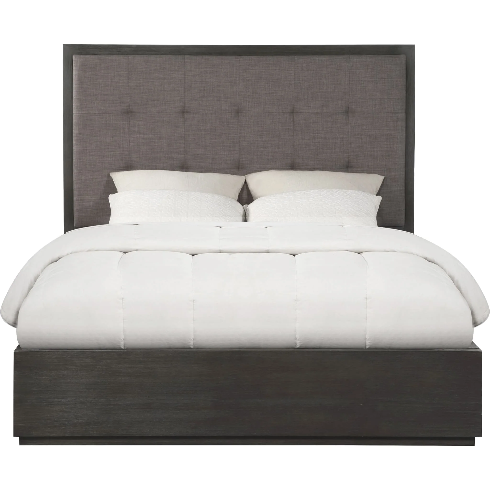 Oxford Upholstered Platform Bed in Dolphin - Image 5