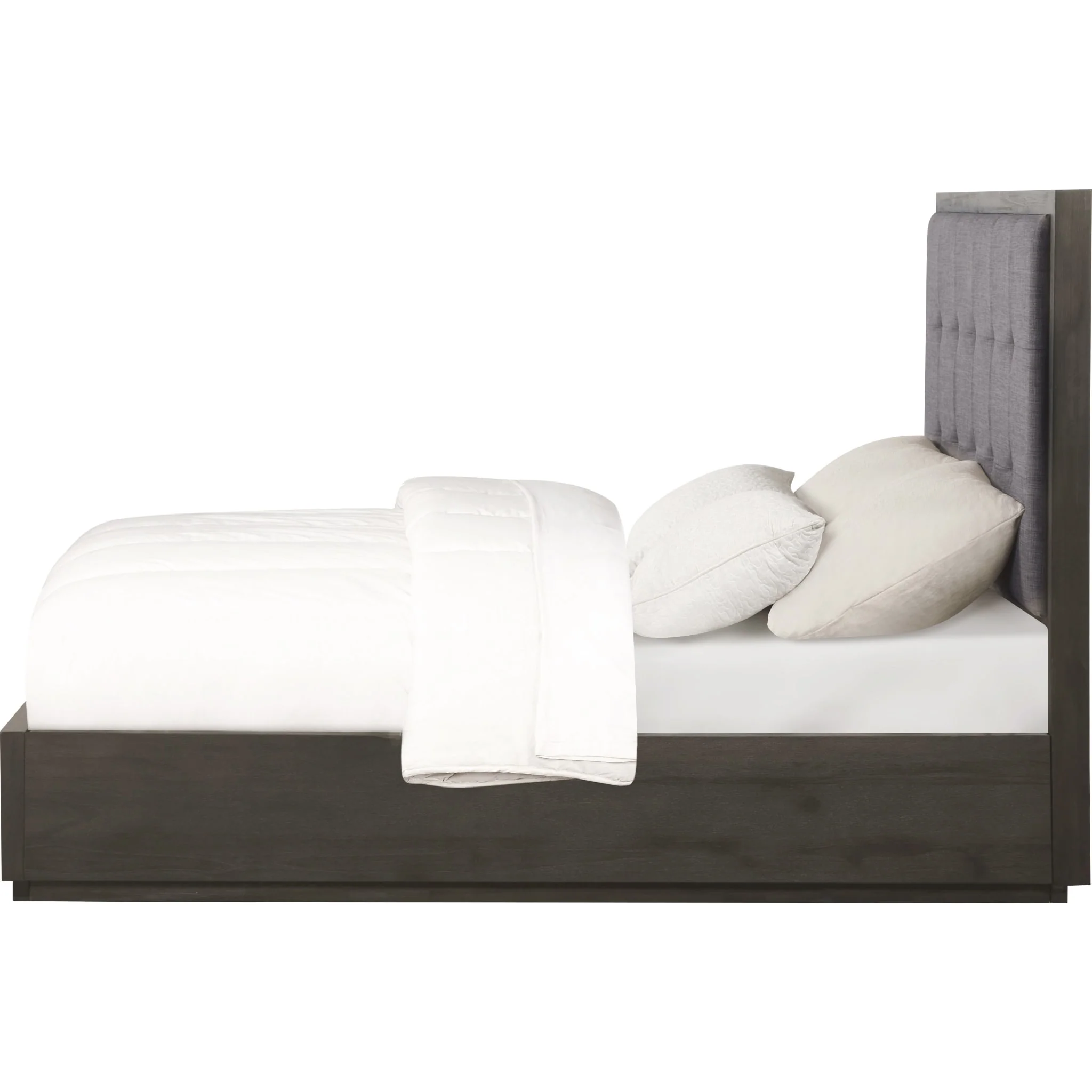 Oxford Upholstered Footboard Storage Bed in Dolphin - Image 8