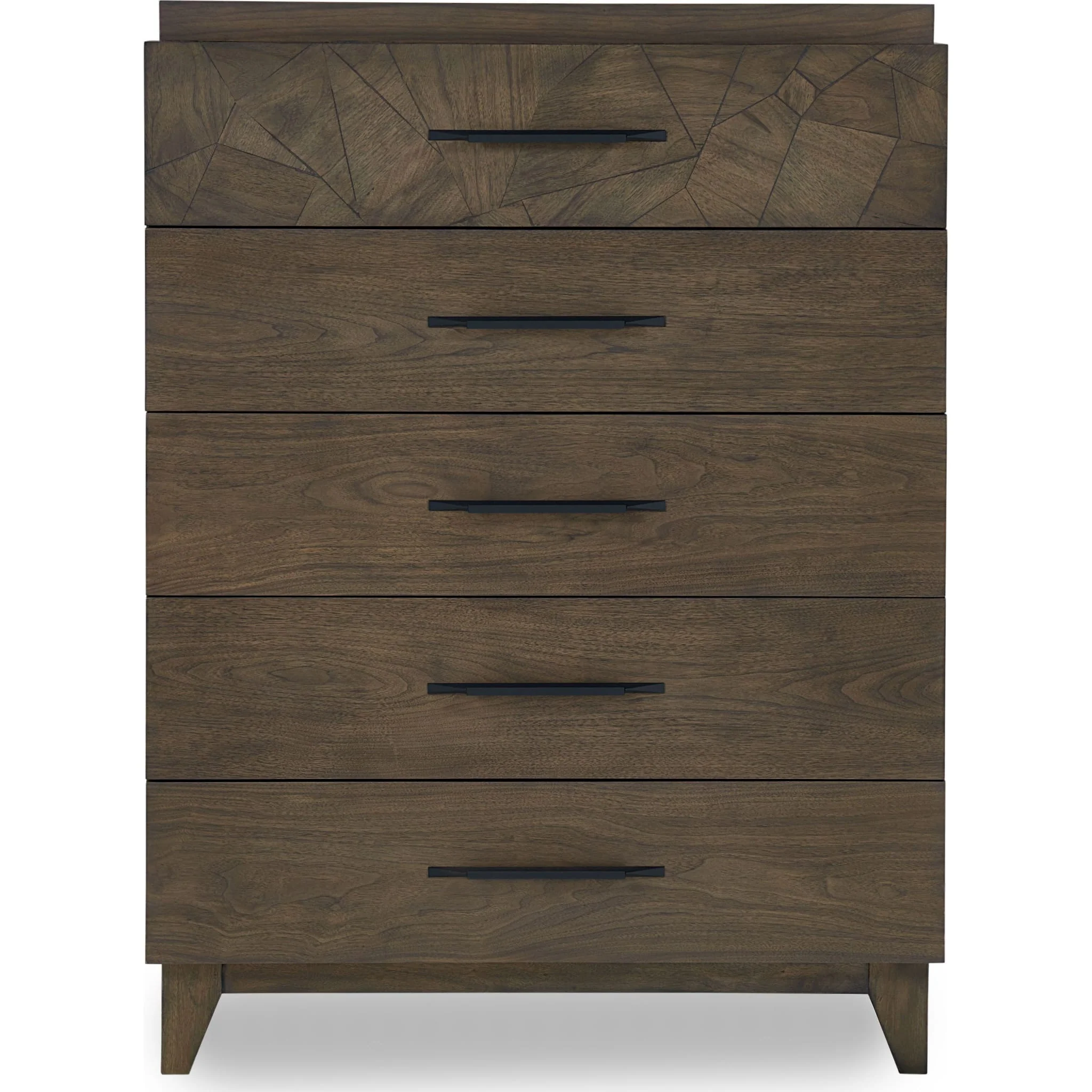 Broderick Five-Drawer Chest in Wild Oats Brown (2024) - Image 5