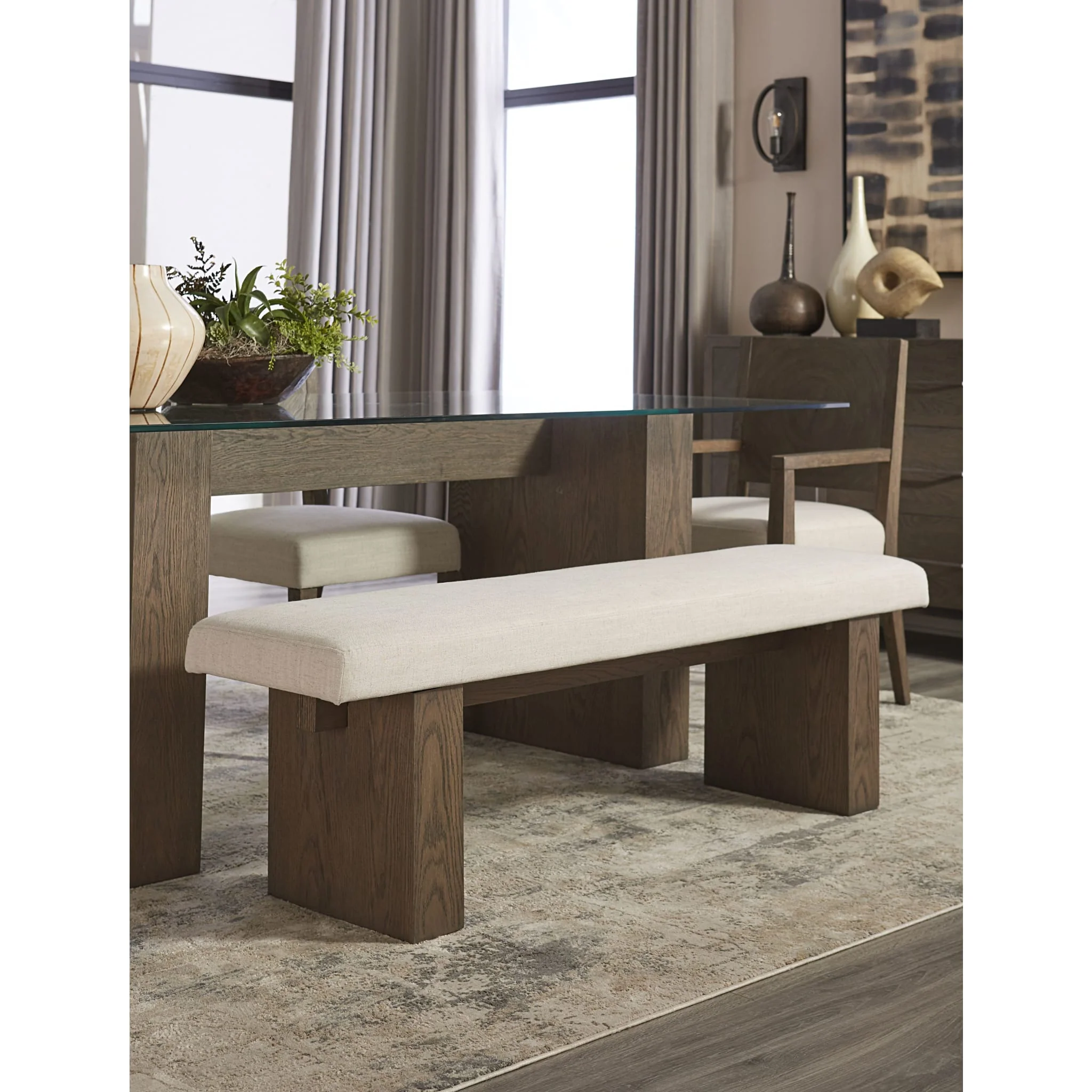 Oakland Bench in Brunette