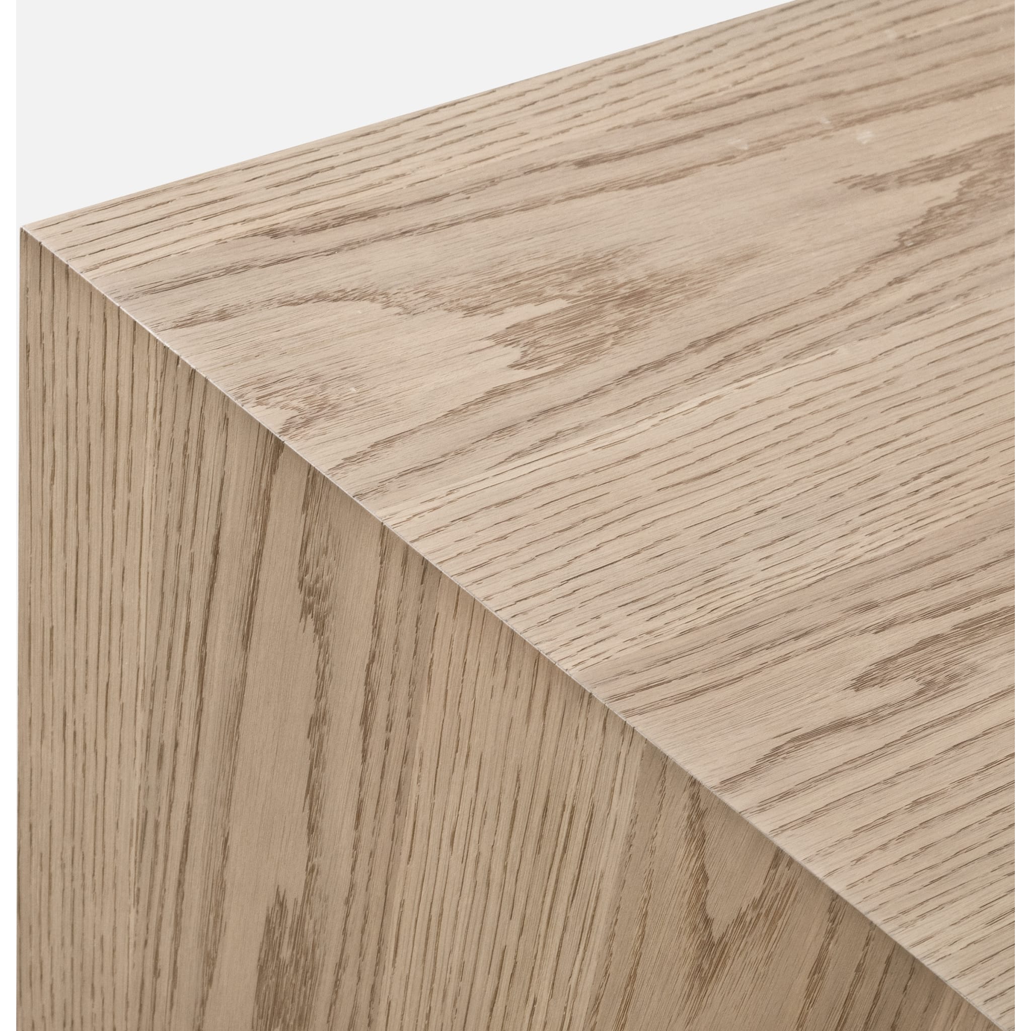 One Coastal Modern Three Drawer USB-charging Nightstand in Bisque - Image 8