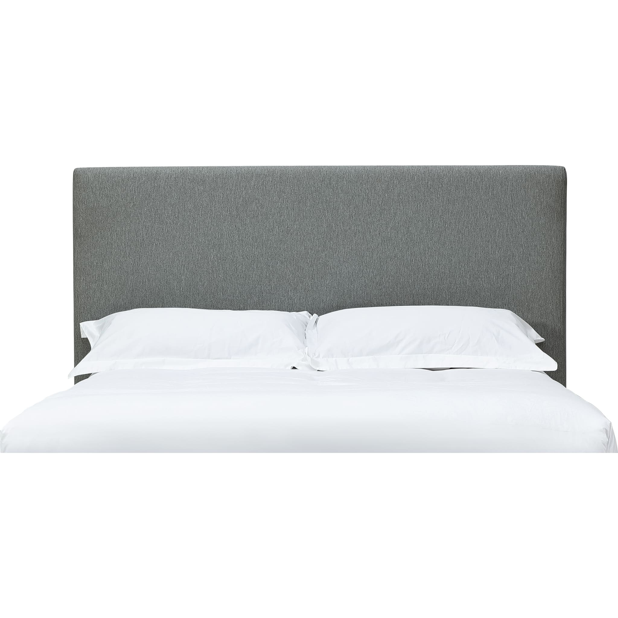 Olivia Upholstered Headboard in Pewter - Image 3