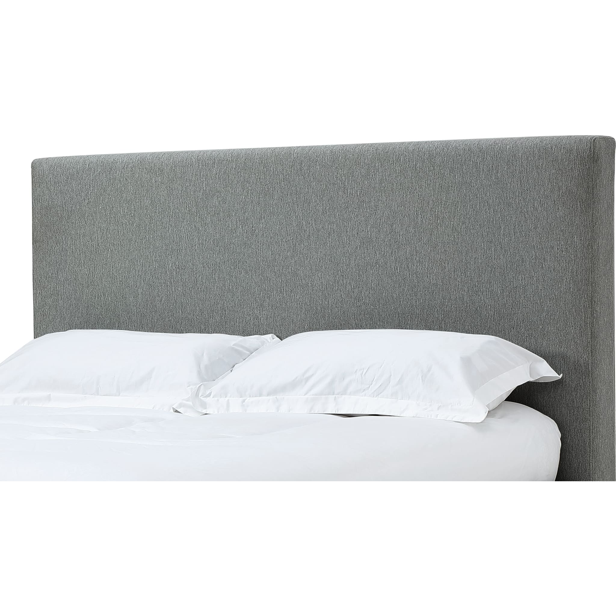 Olivia Upholstered Headboard in Pewter - Image 4