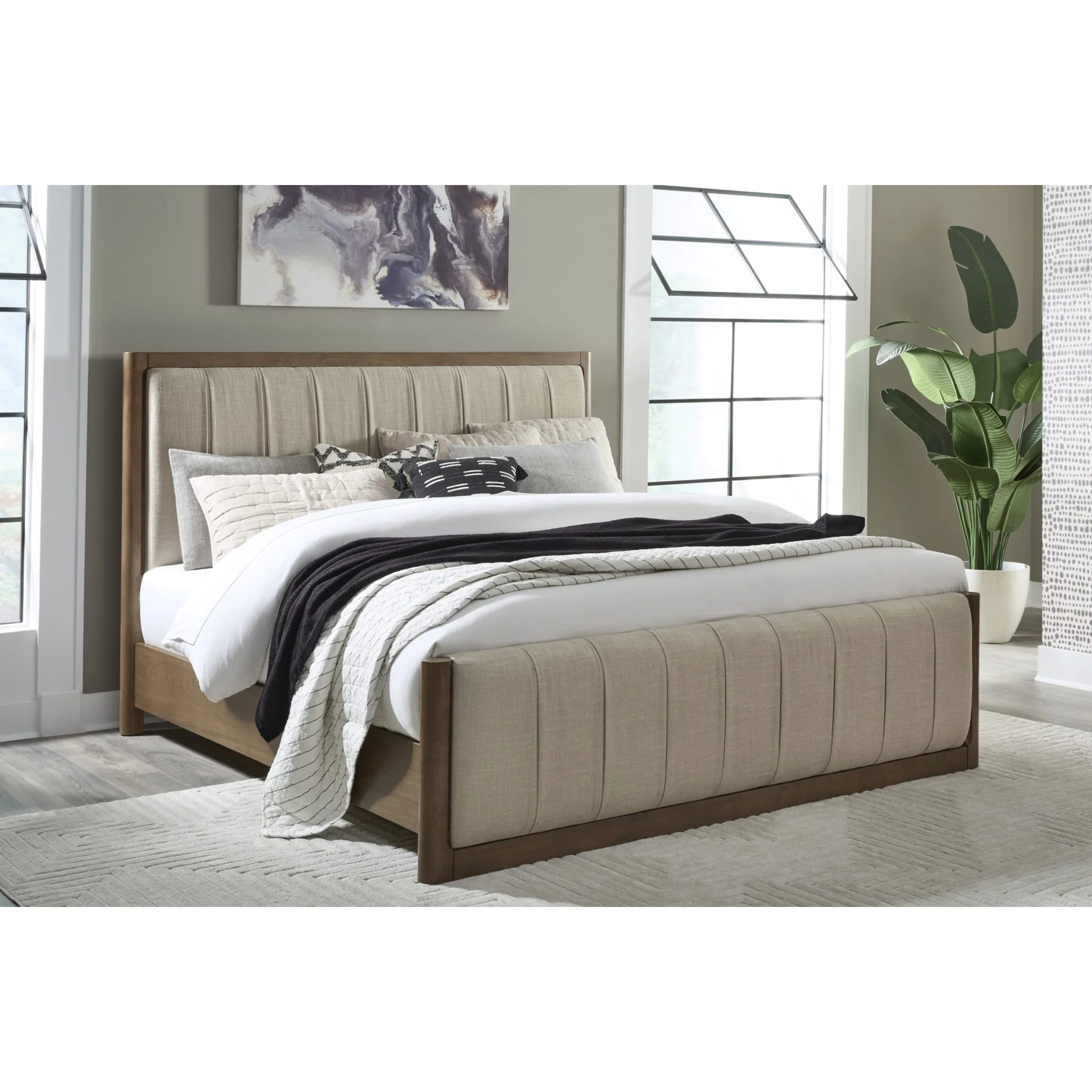 Morris Wd/Uph Bed - Csh/Cls