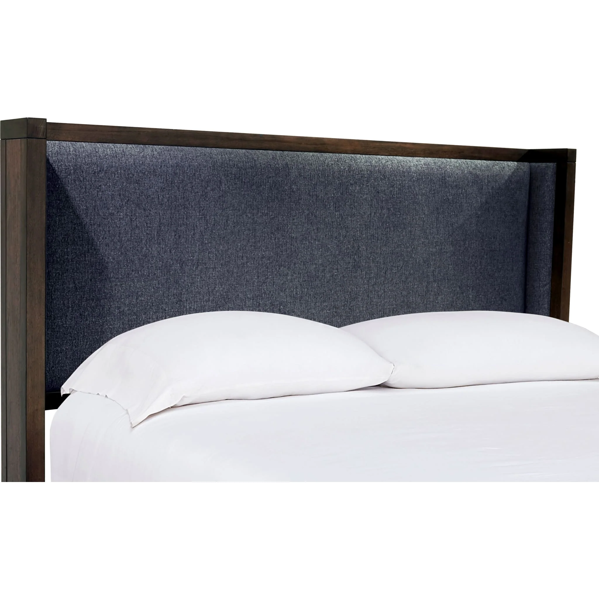 Boracay Upholstered Wingback Storage Bed in Wild Oats Brown - Image 9