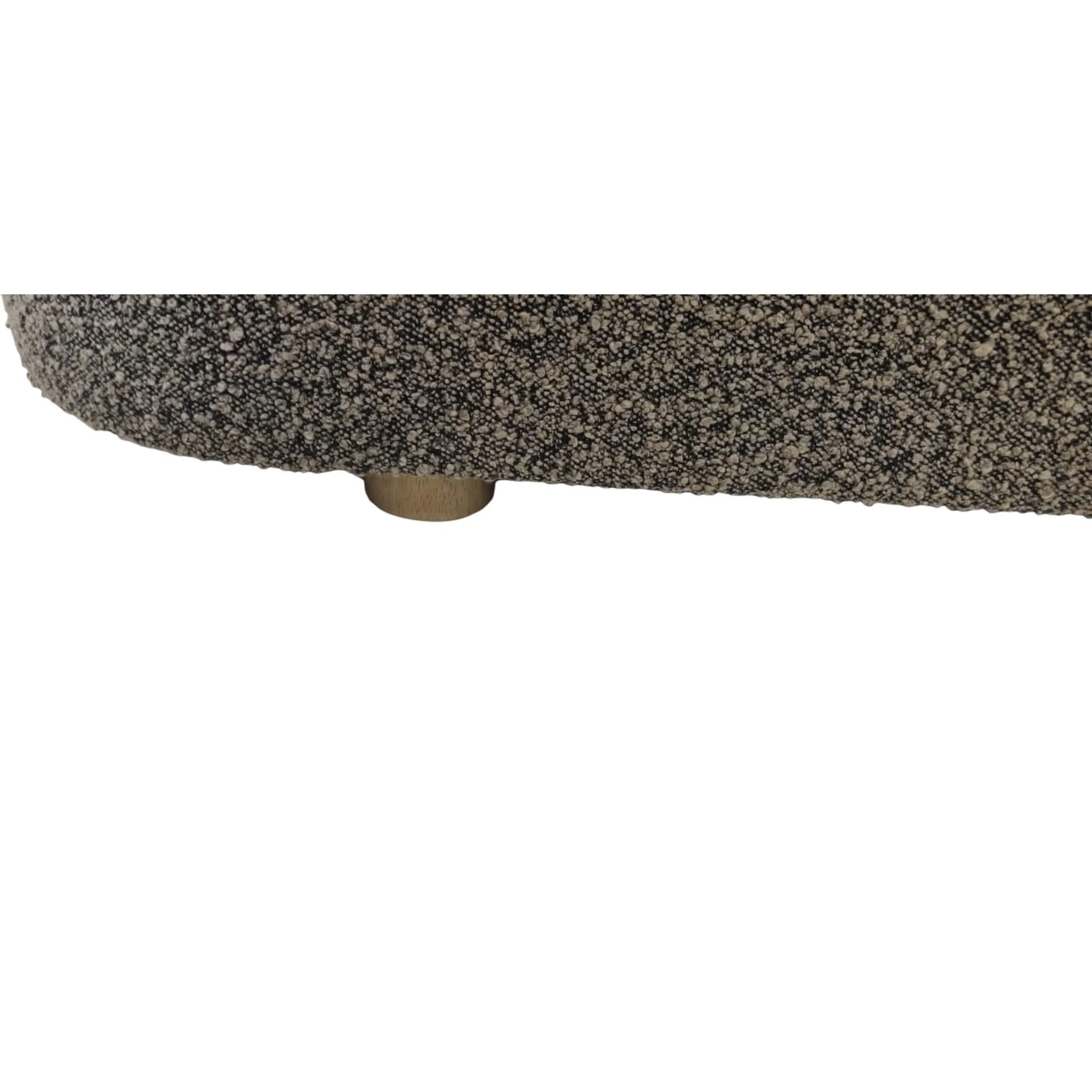 Kiki Upholstered Hinged Storage Bench in Pumpernickel Boucle - Image 5