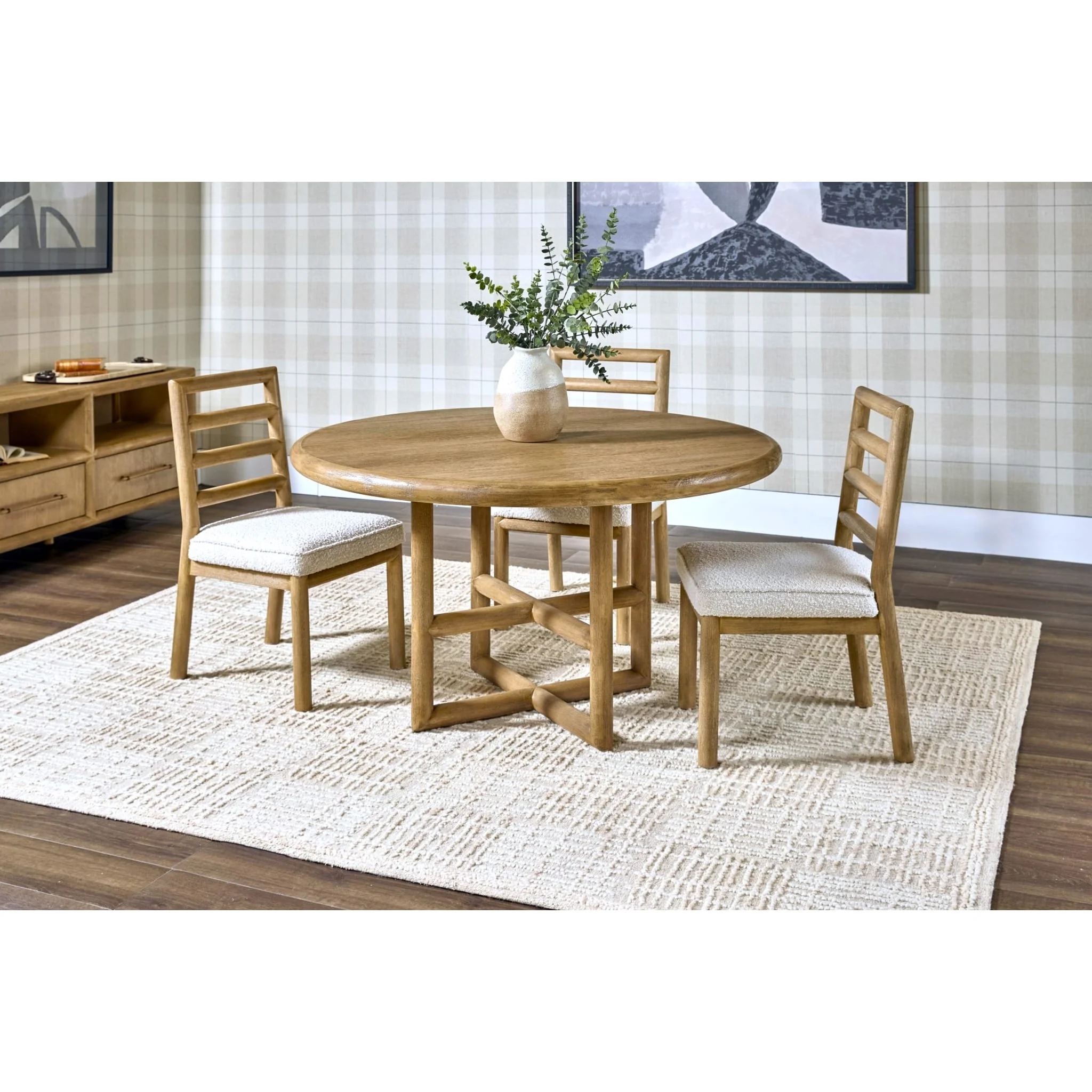 Dorsey Ladder Bck Chair - Rctt - Image 6