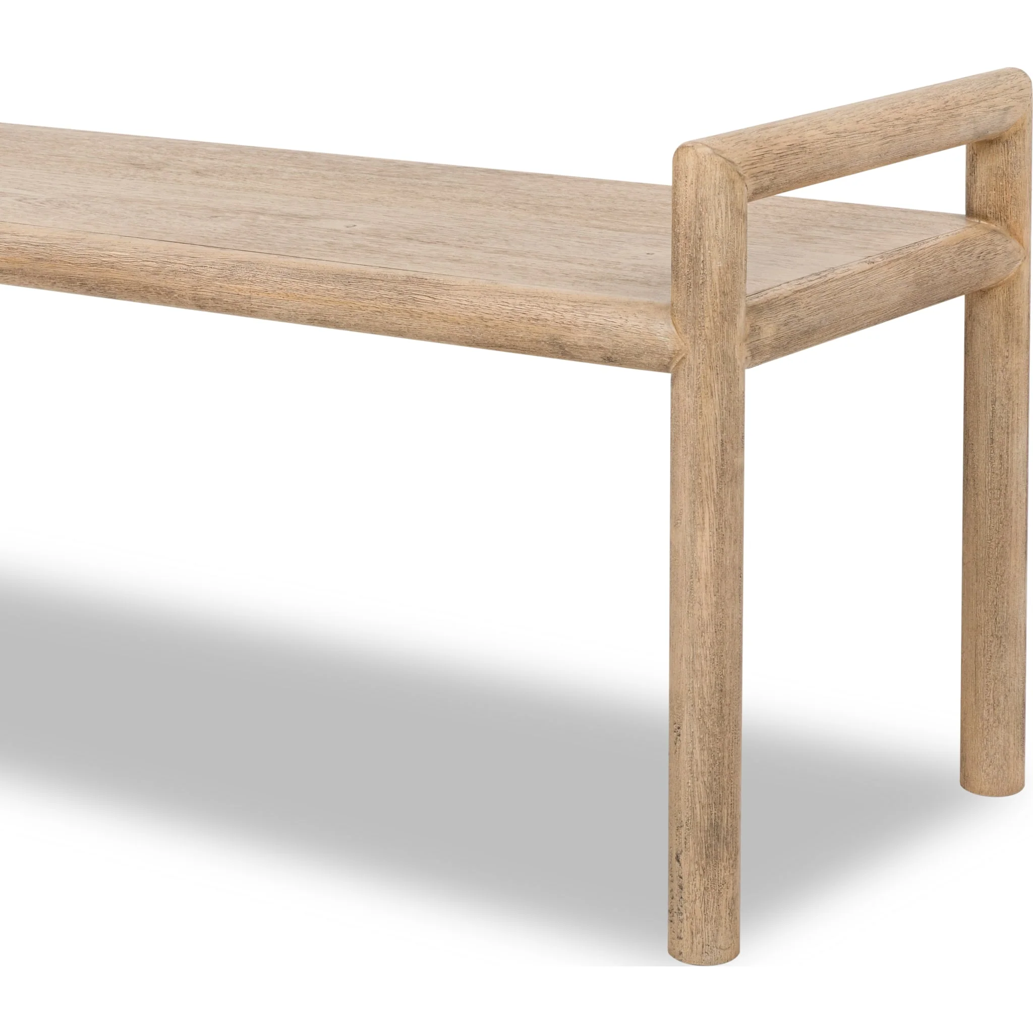 Dorsey Wood Bench - Granola - Image 7