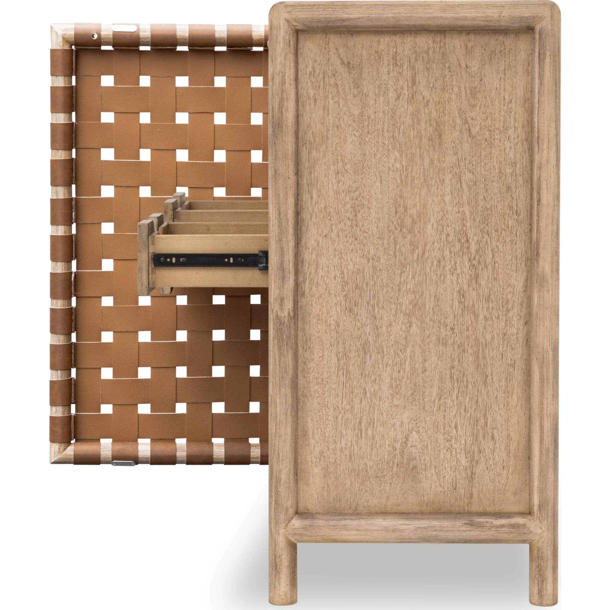 Dorsey Wvn Bar Cabinet - Grnl - Image 4