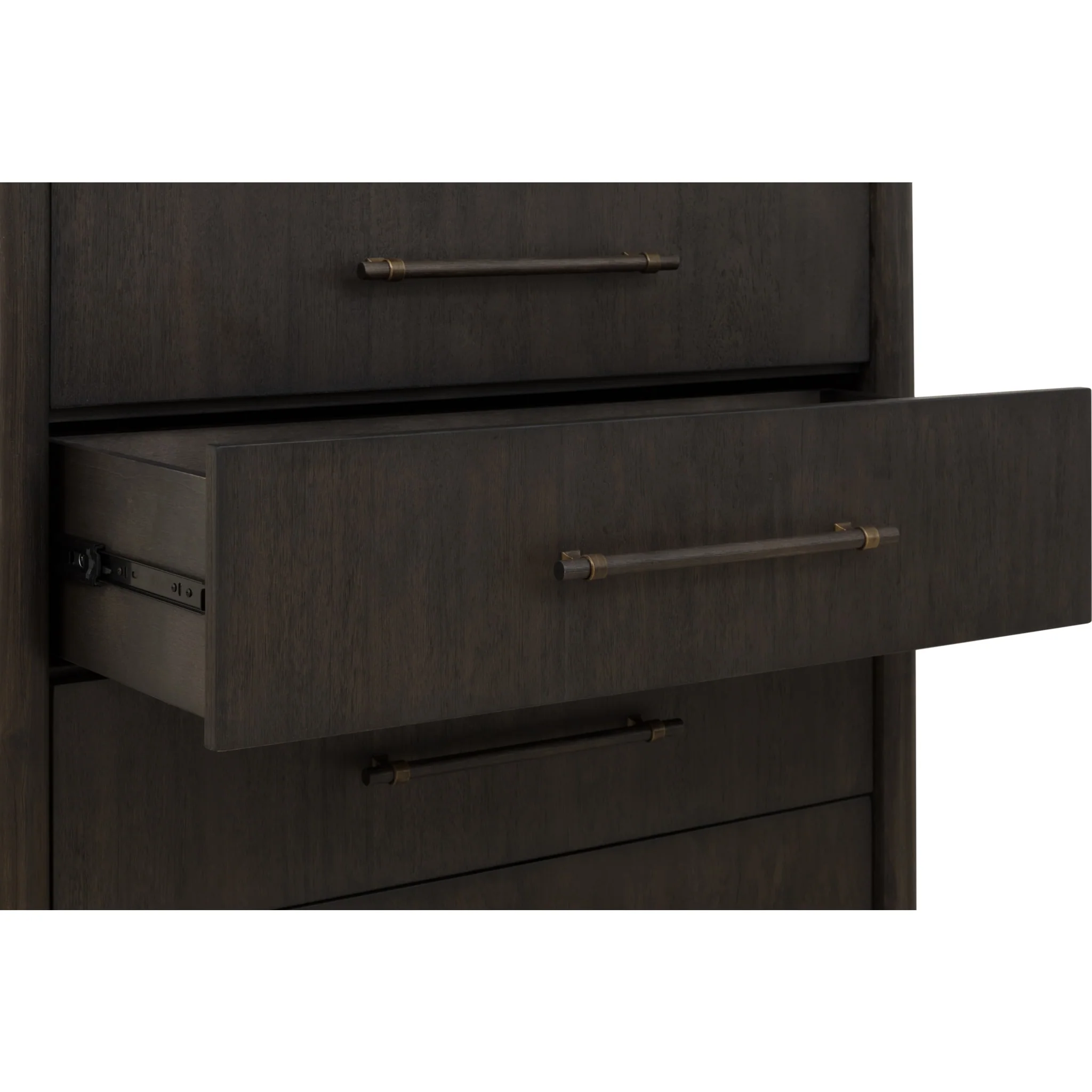 Dorsey Five Drawer Chest in Basalt Grey - Image 3