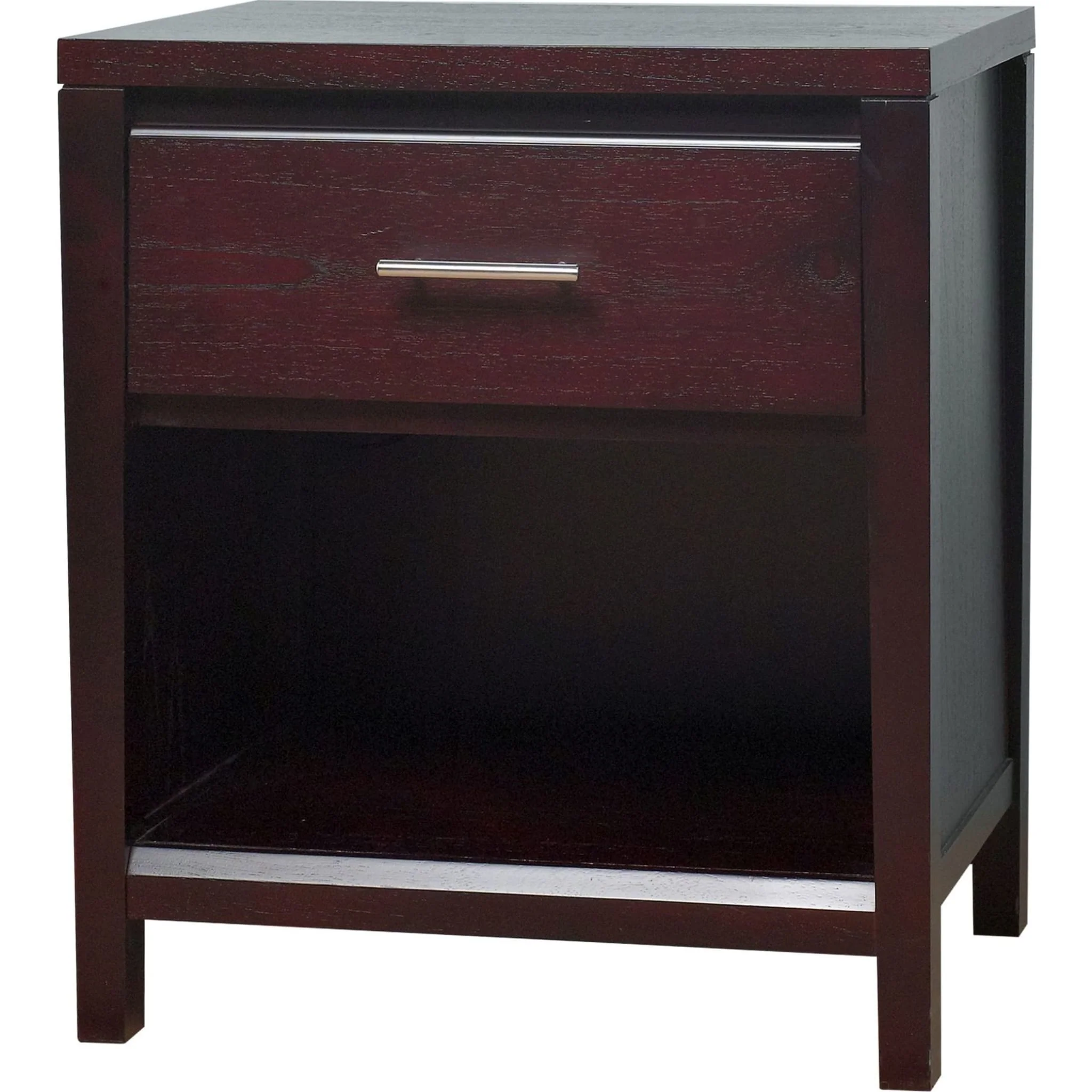 Nevis Charging Station Nightstand in Espresso - Image 17