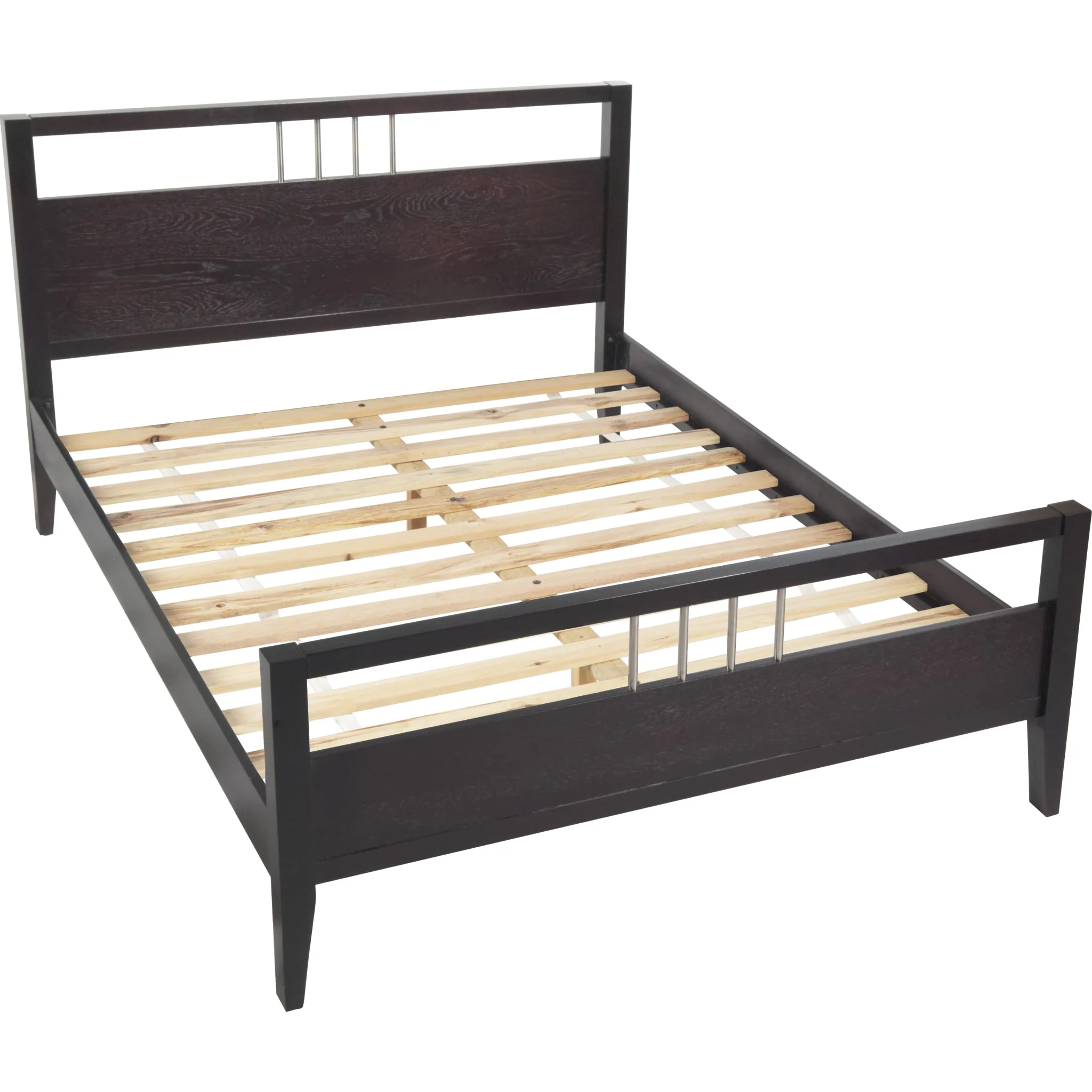 Nevis Wood Platform Bed in Espresso - Image 8