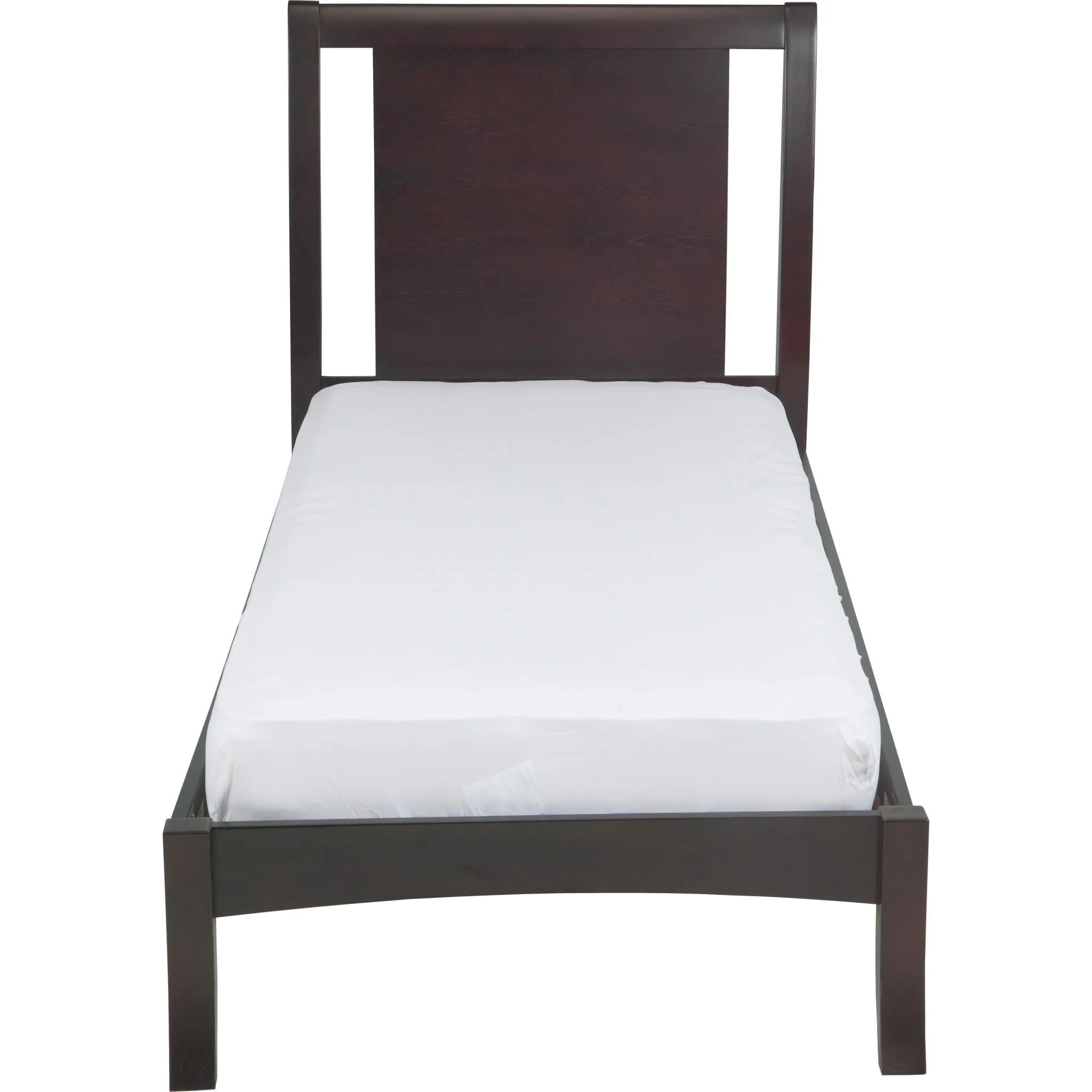 Nevis Wood Sleigh Bed in Espresso - Image 6