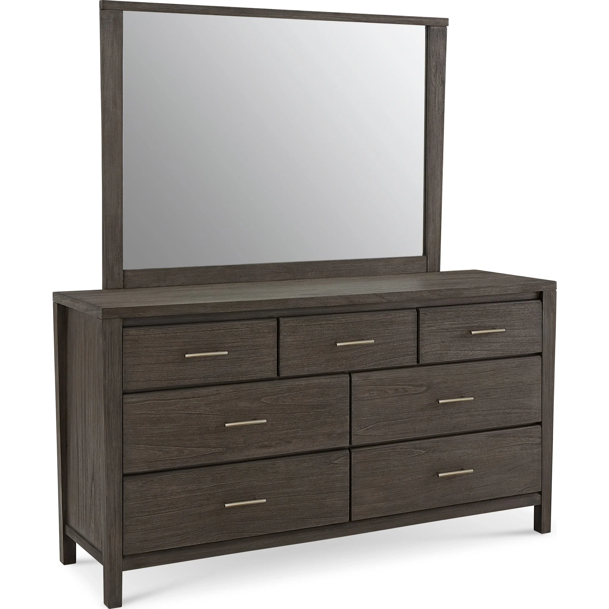 Nevis Seven Drawer Dresser in Sharkskin (2024) - Image 9