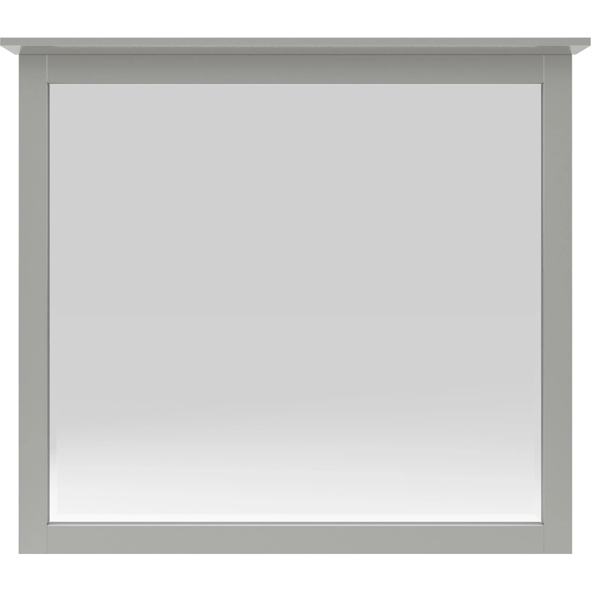 Grace Wall or Dresser Mirror in Elephant Grey - Image 2