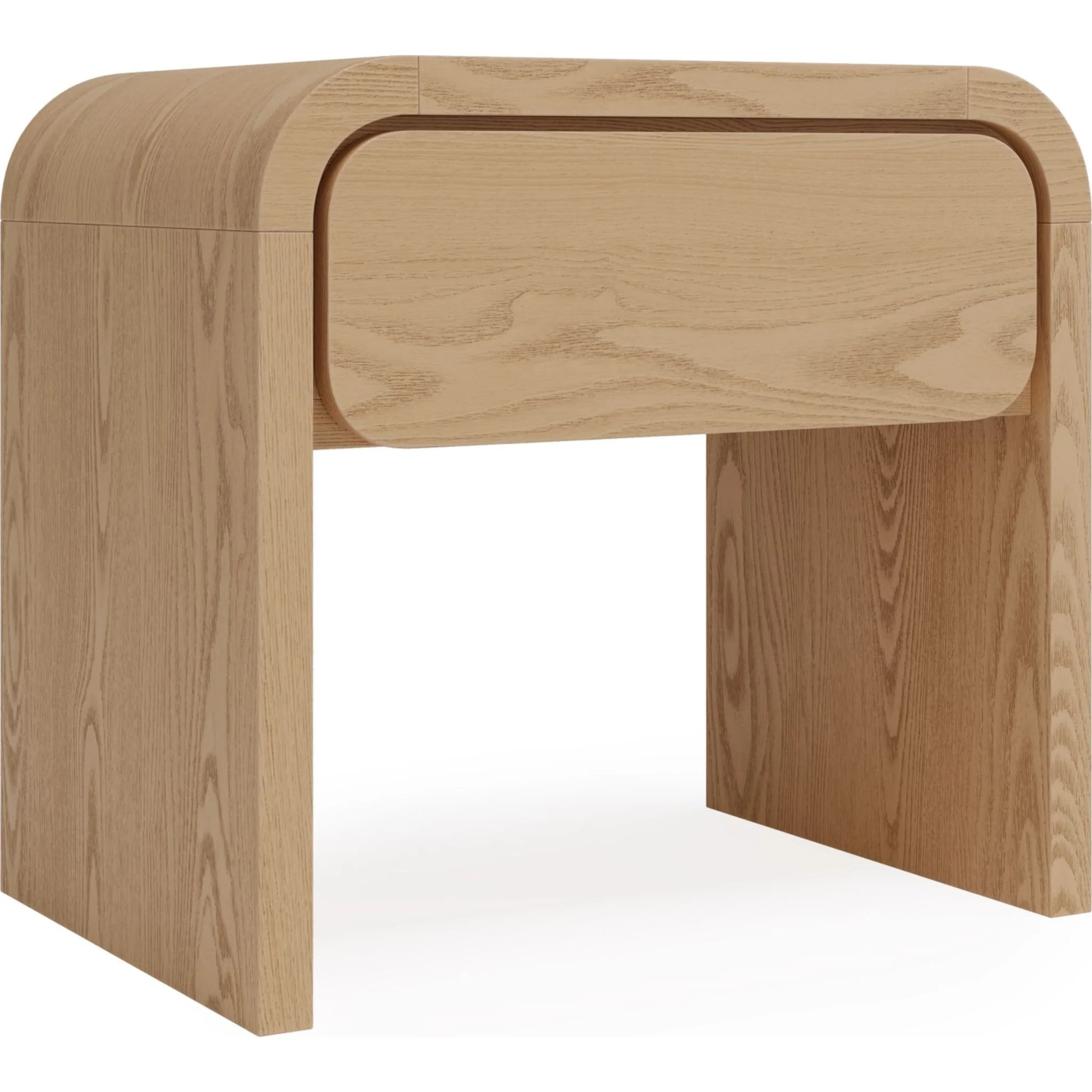 Elora 1-Drw Nightstand - Timber - Image 2