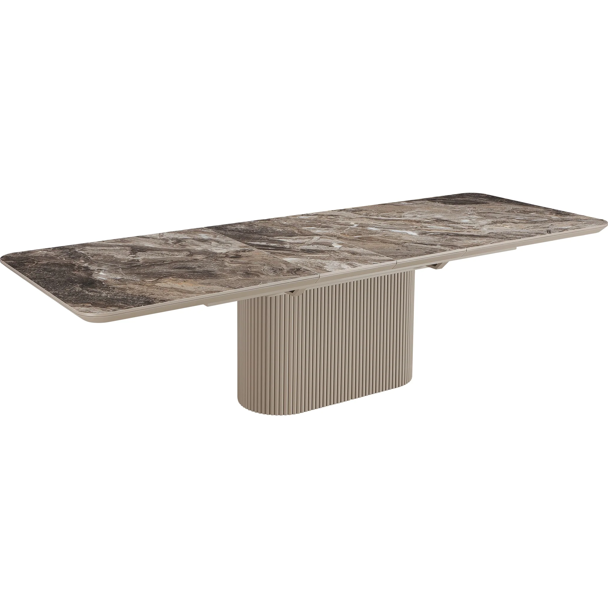 Cannon Dbl Ext Dn Table - Mnrl - Image 3