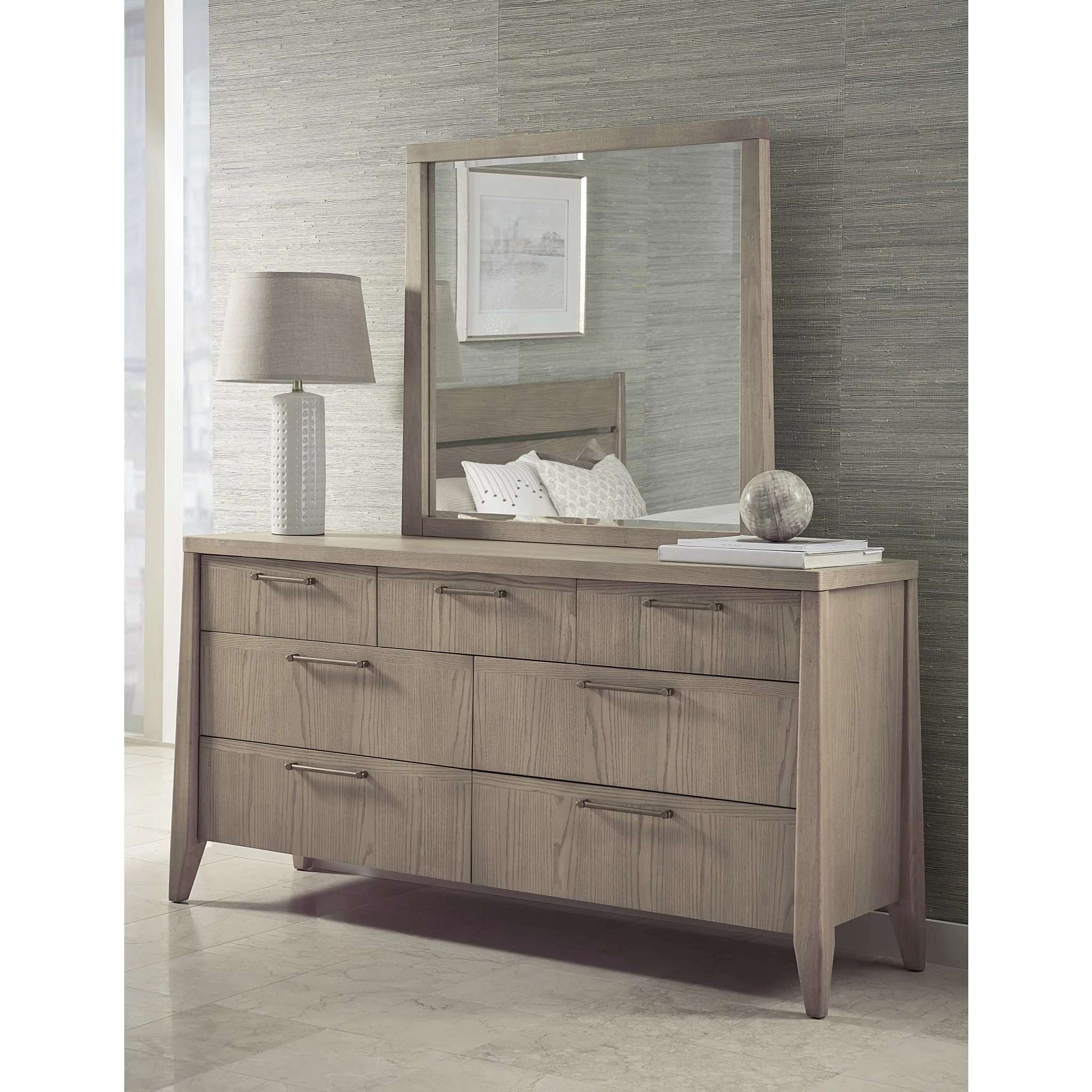 Sumire Wall or Dresser Mirror in Ginger - Image 4