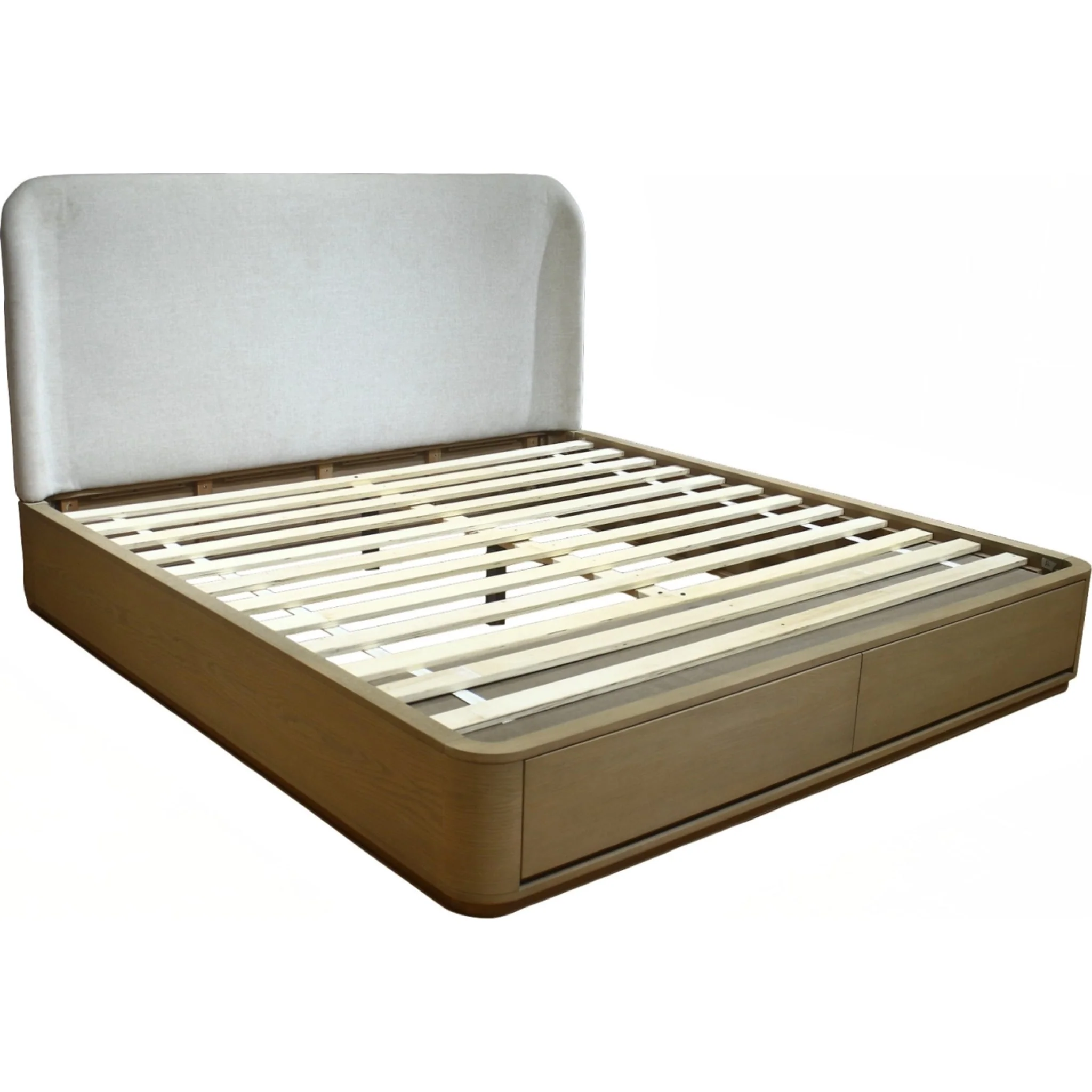 Penny Strg Bed - Buff Cream - Image 7