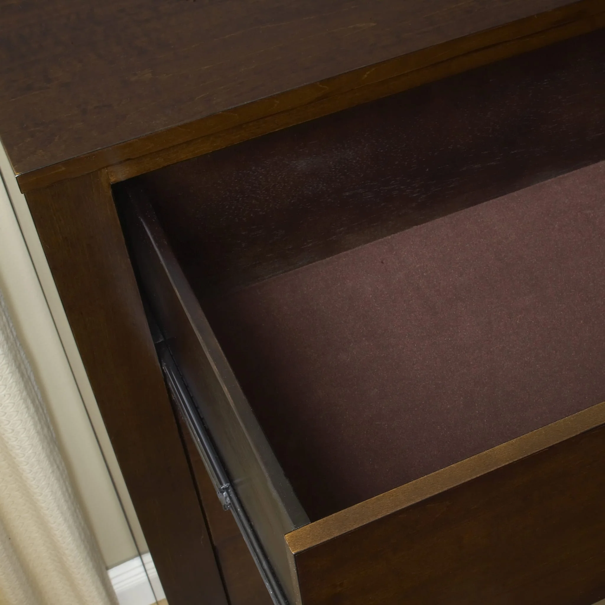 Riva Five Drawer Chest in Chocolate Brown (2024) - Image 3