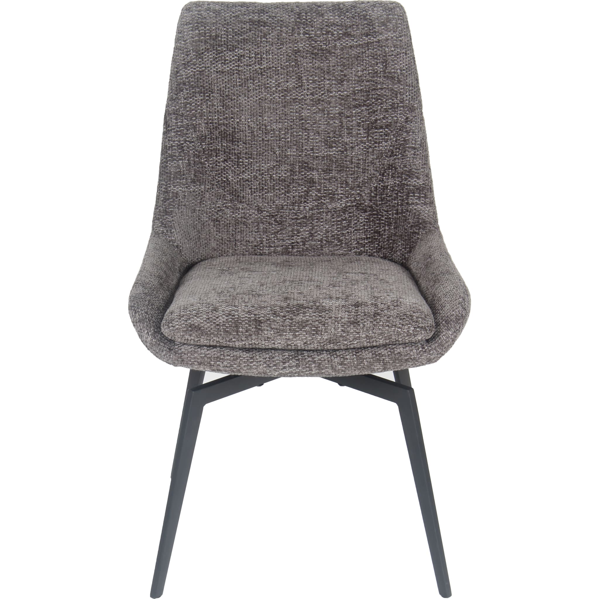 CEO 180 Degree Return Swivel Upholstered Dining Chair in Oyster - Image 2