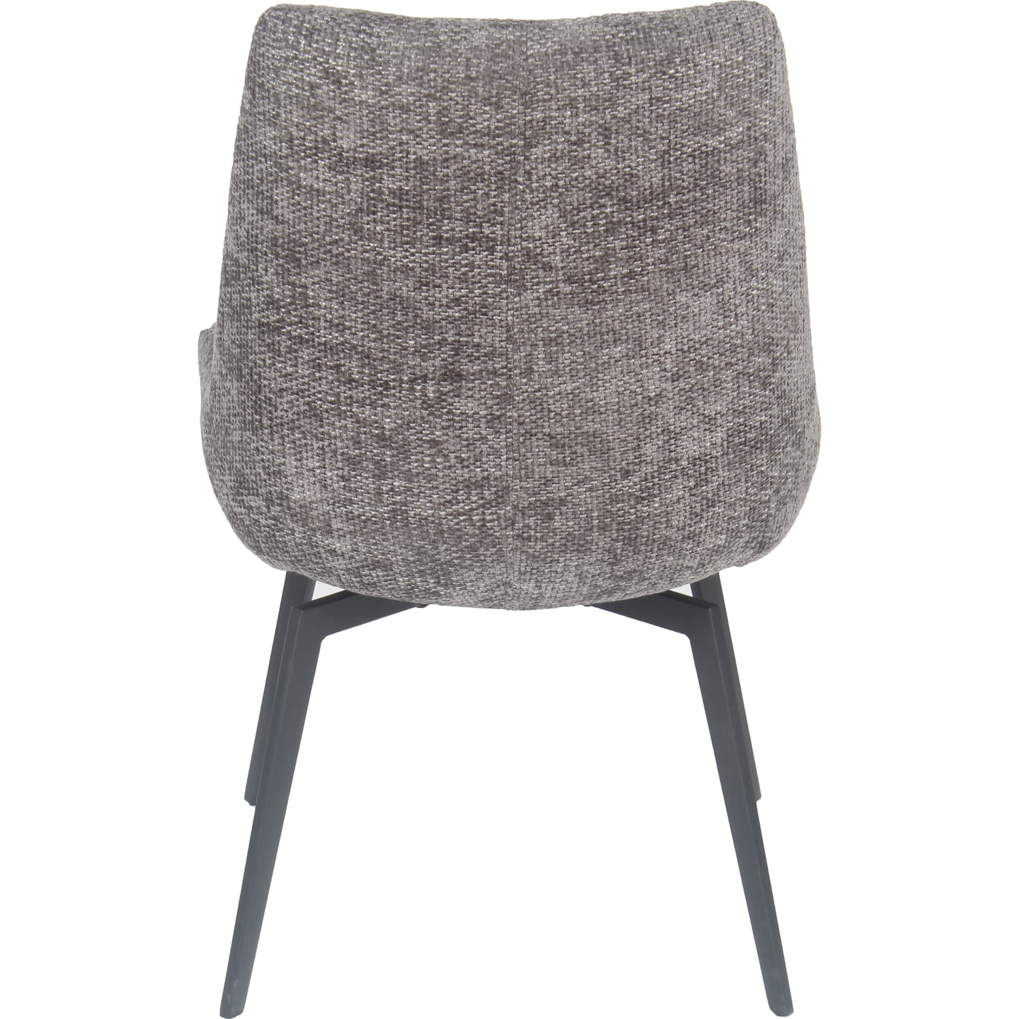 CEO 180 Degree Return Swivel Upholstered Dining Chair in Oyster - Image 5