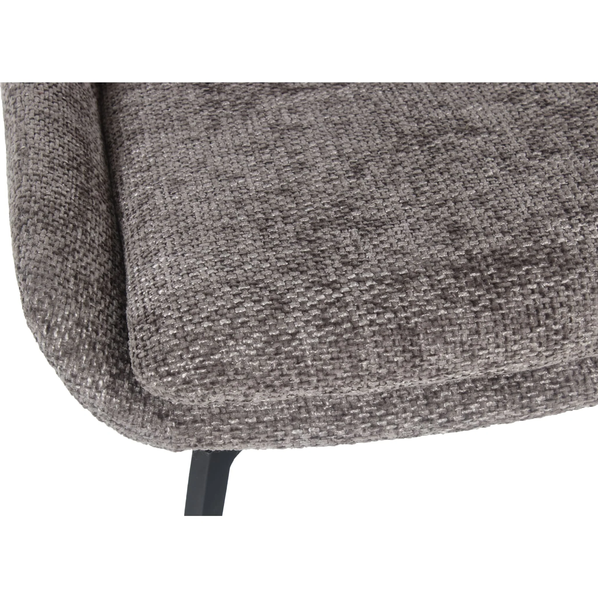 CEO 180 Degree Return Swivel Upholstered Dining Chair in Oyster - Image 6