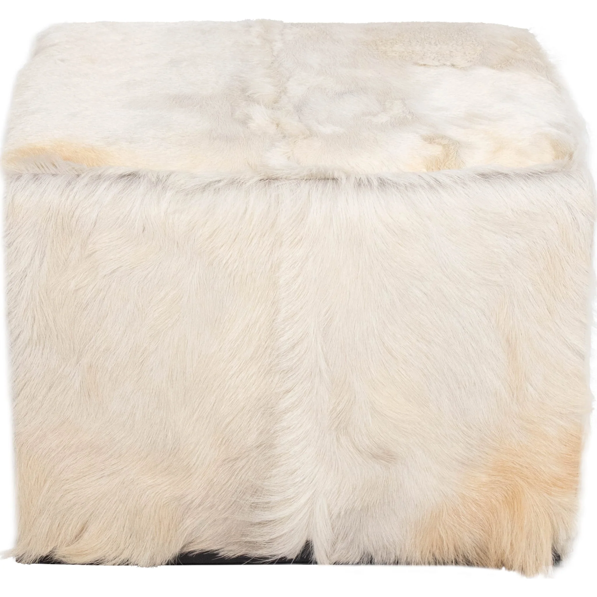 Matola Sq Ottoman - Macadamia
