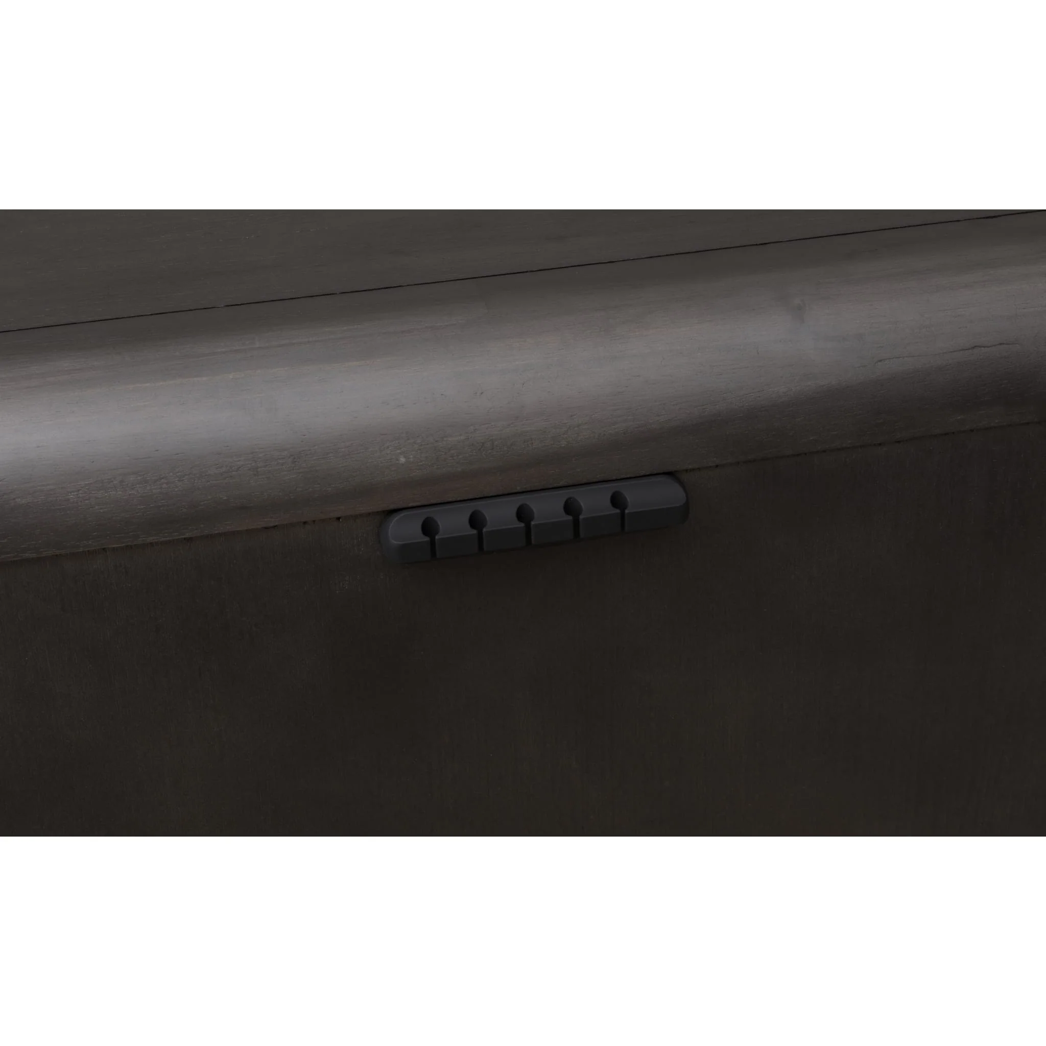 Xolani Two Drawer Acacia Wood Nightstand in Jaguar - Image 6