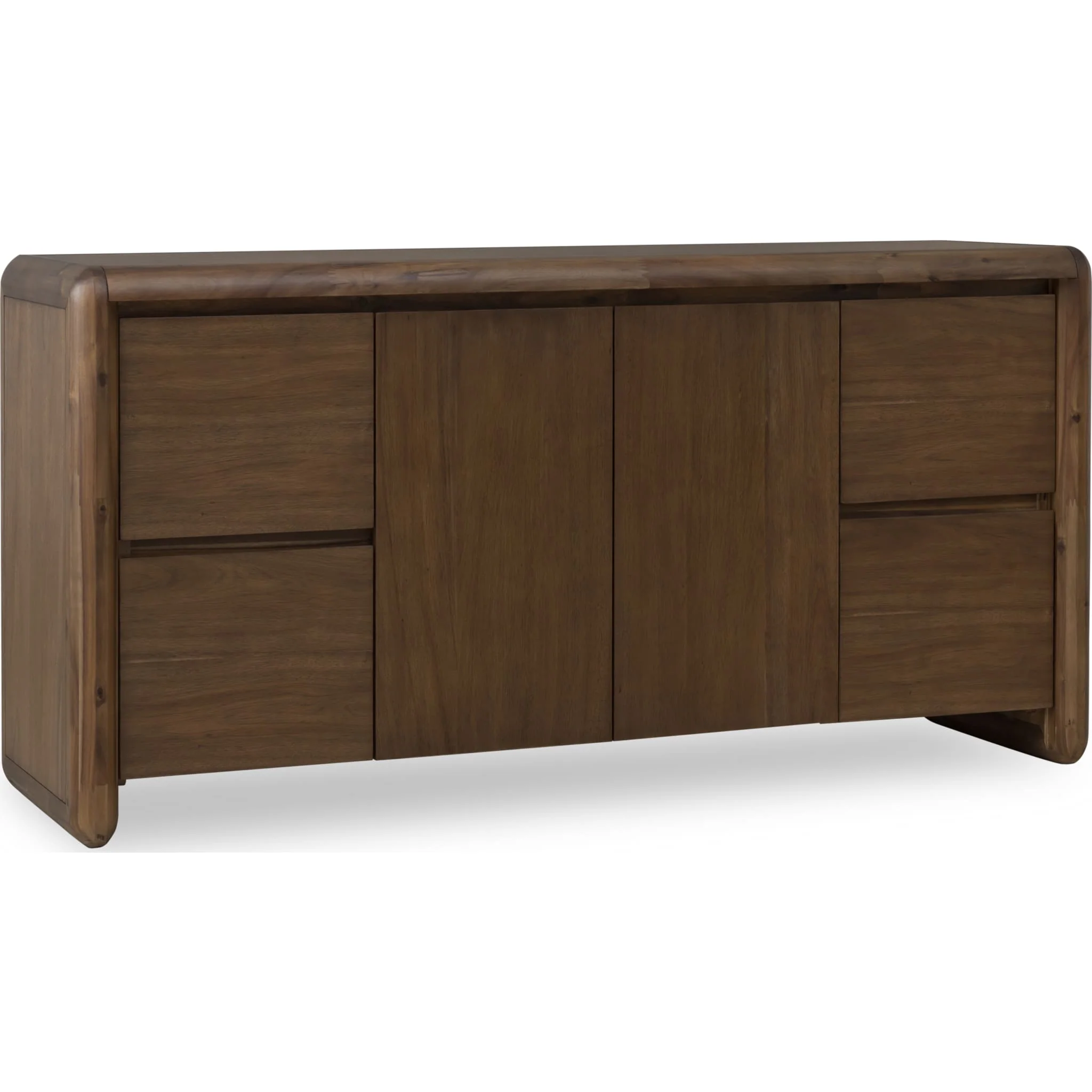 Xolani Two Door Four Drawer Acacia Wood Sideboard in Impala - Image 3